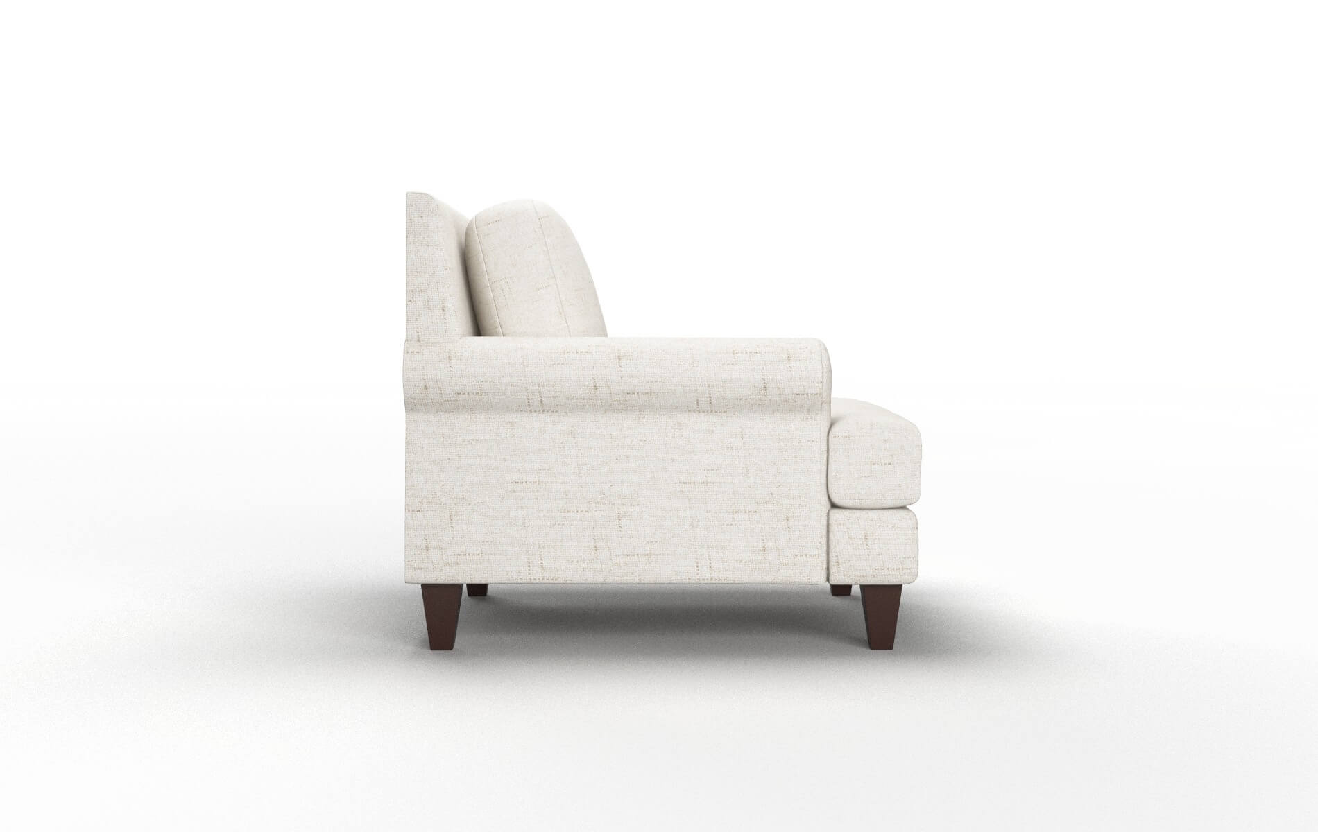 Stockholm Derby Taupe Chair espresso legs 3