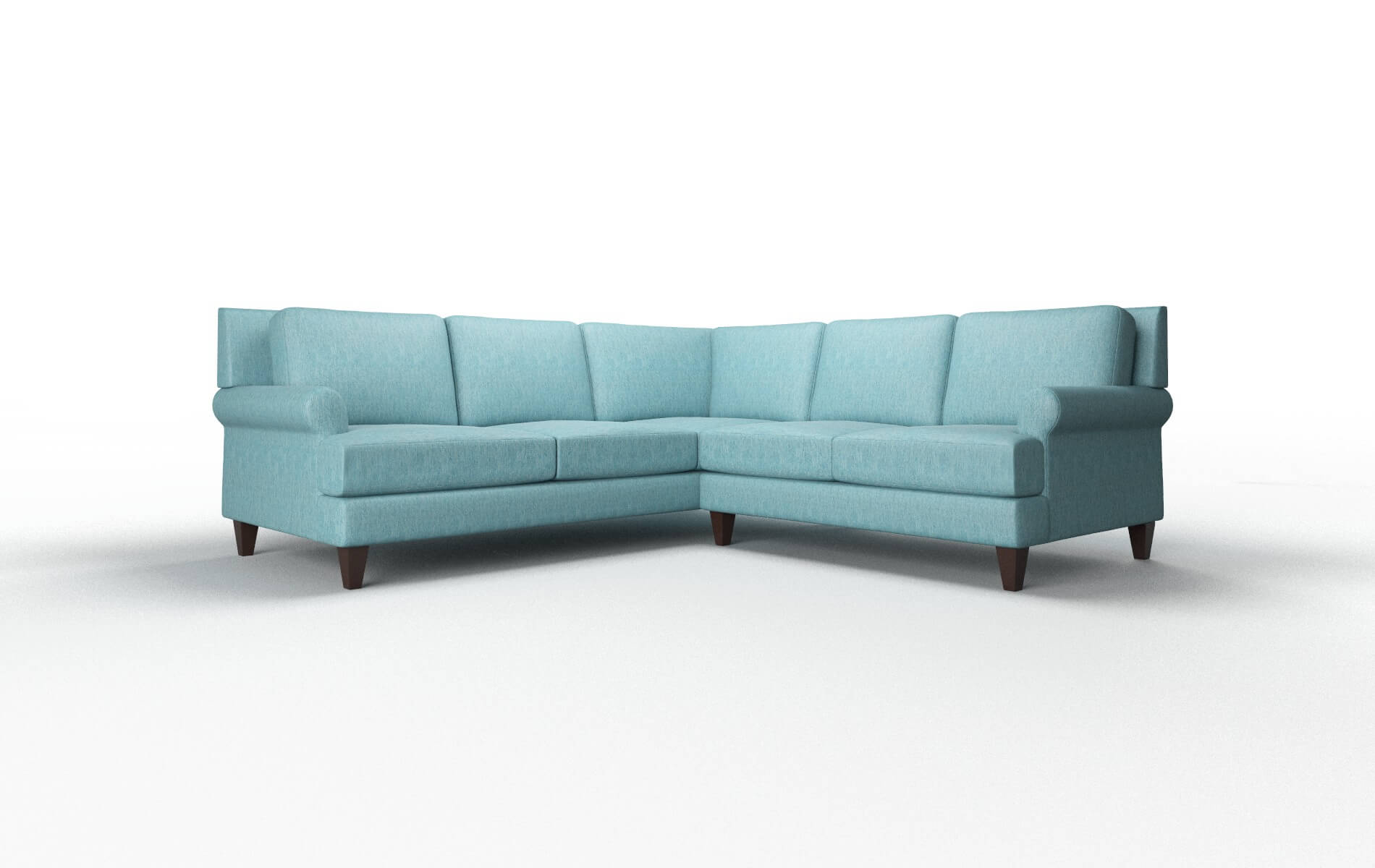 Stockholm Dream_d Peacock Sectional espresso legs 1