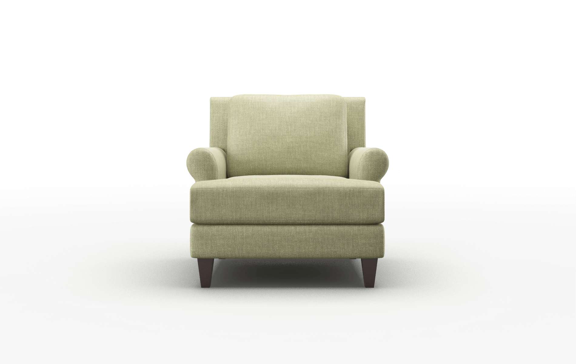 Stockholm Durham Lime Chair espresso legs 1