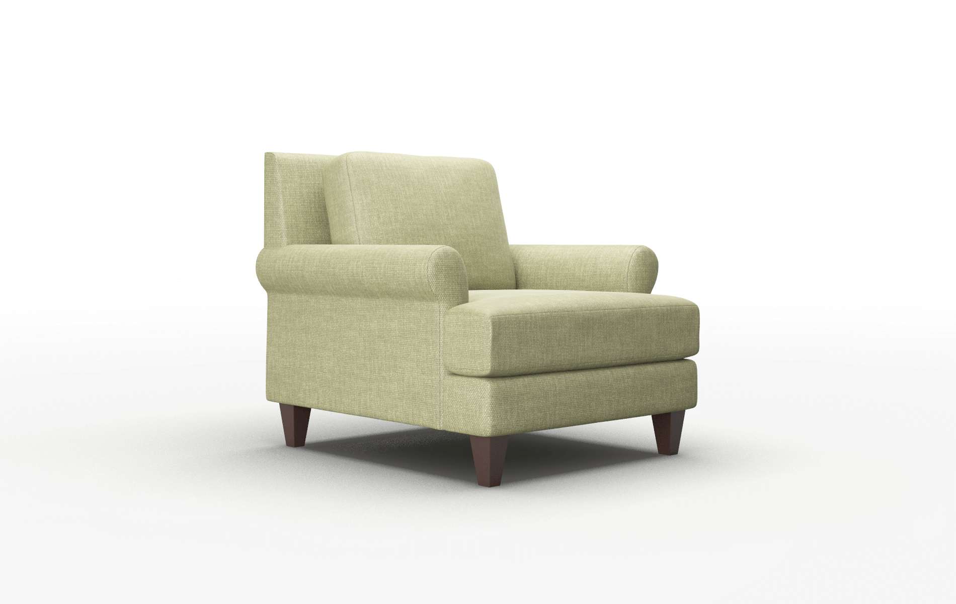 Stockholm Durham Lime Chair espresso legs 2