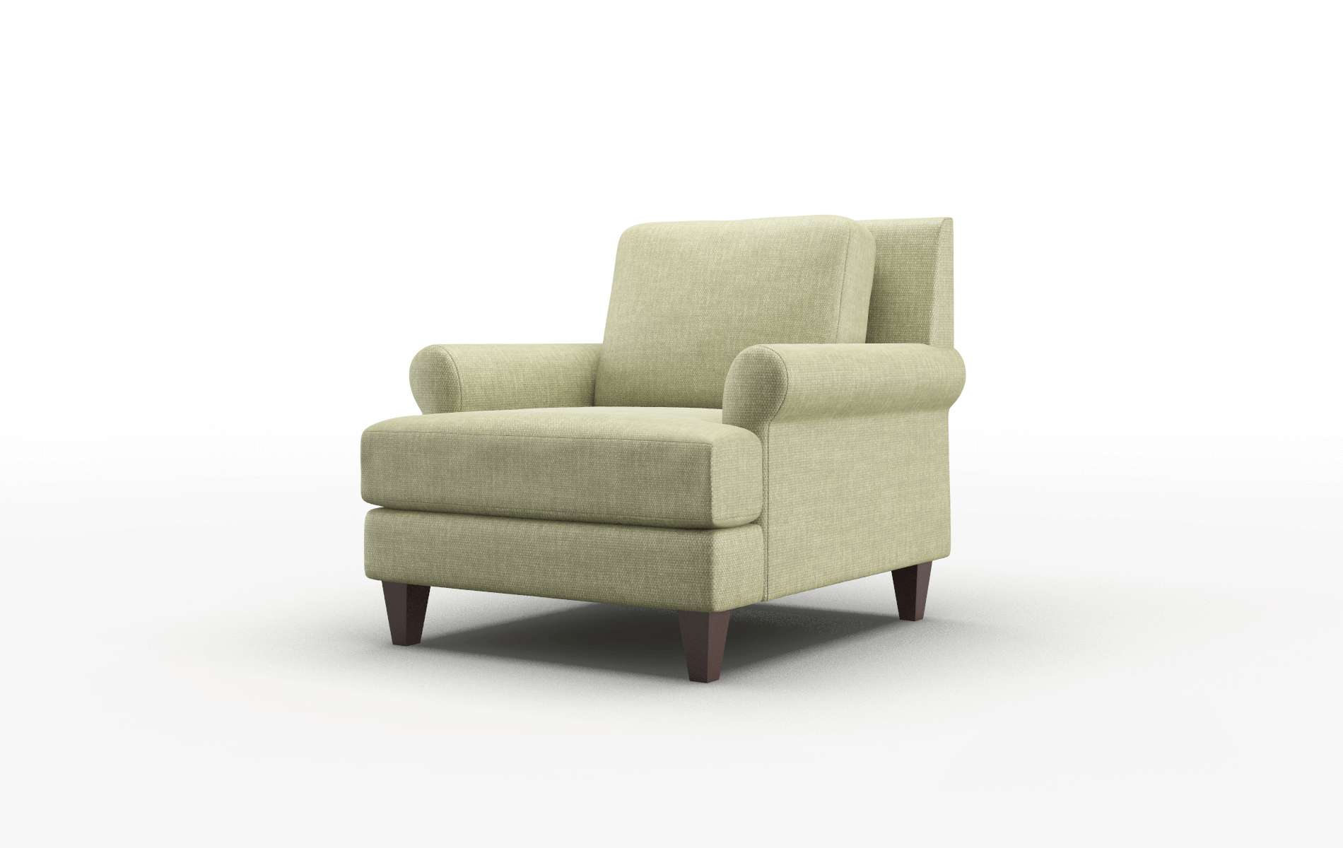Stockholm Durham Lime Chair espresso legs 4