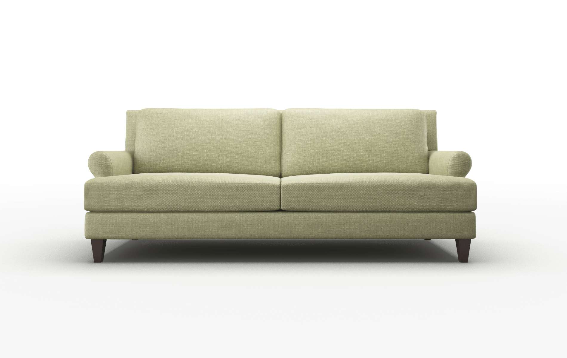 Stockholm Durham Lime Sofa espresso legs 1