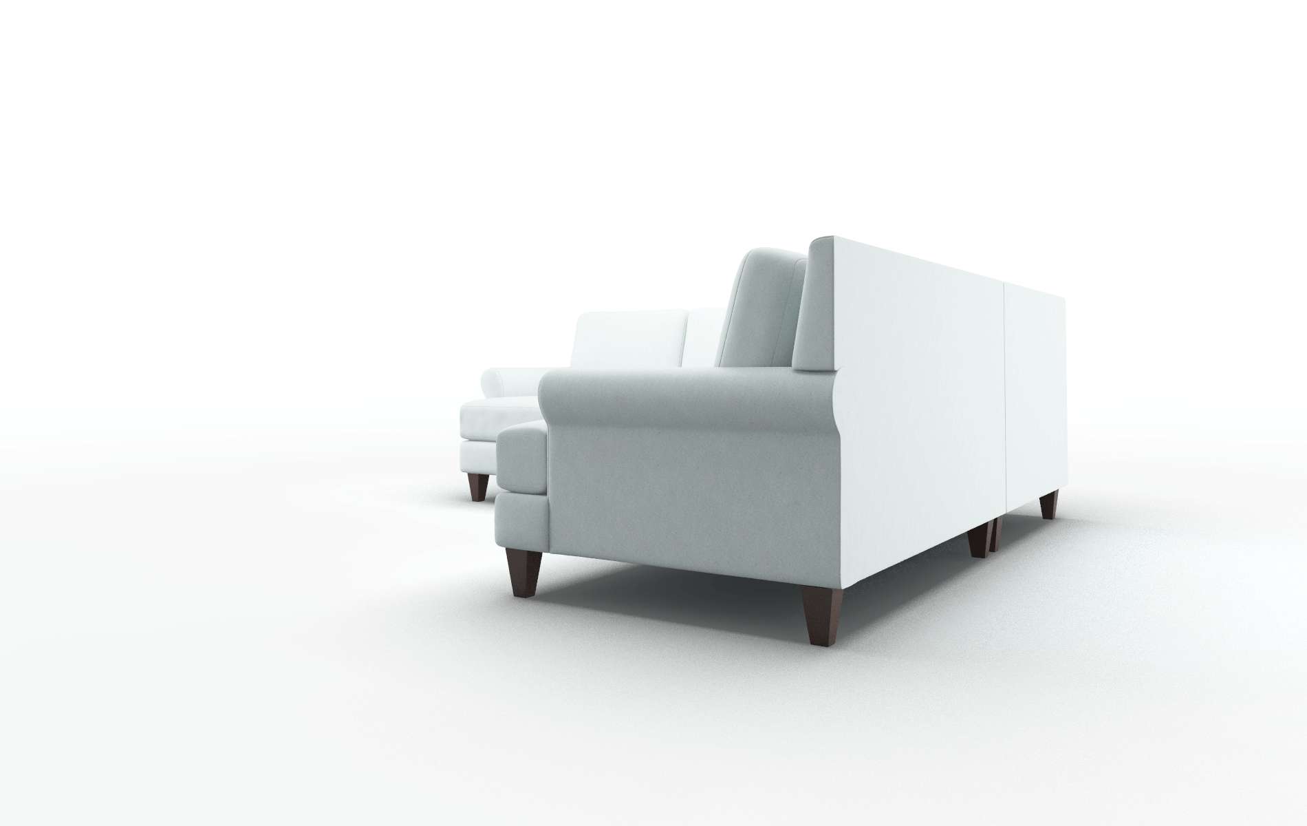 Stockholm Elliot Spa Sectional espresso legs 4