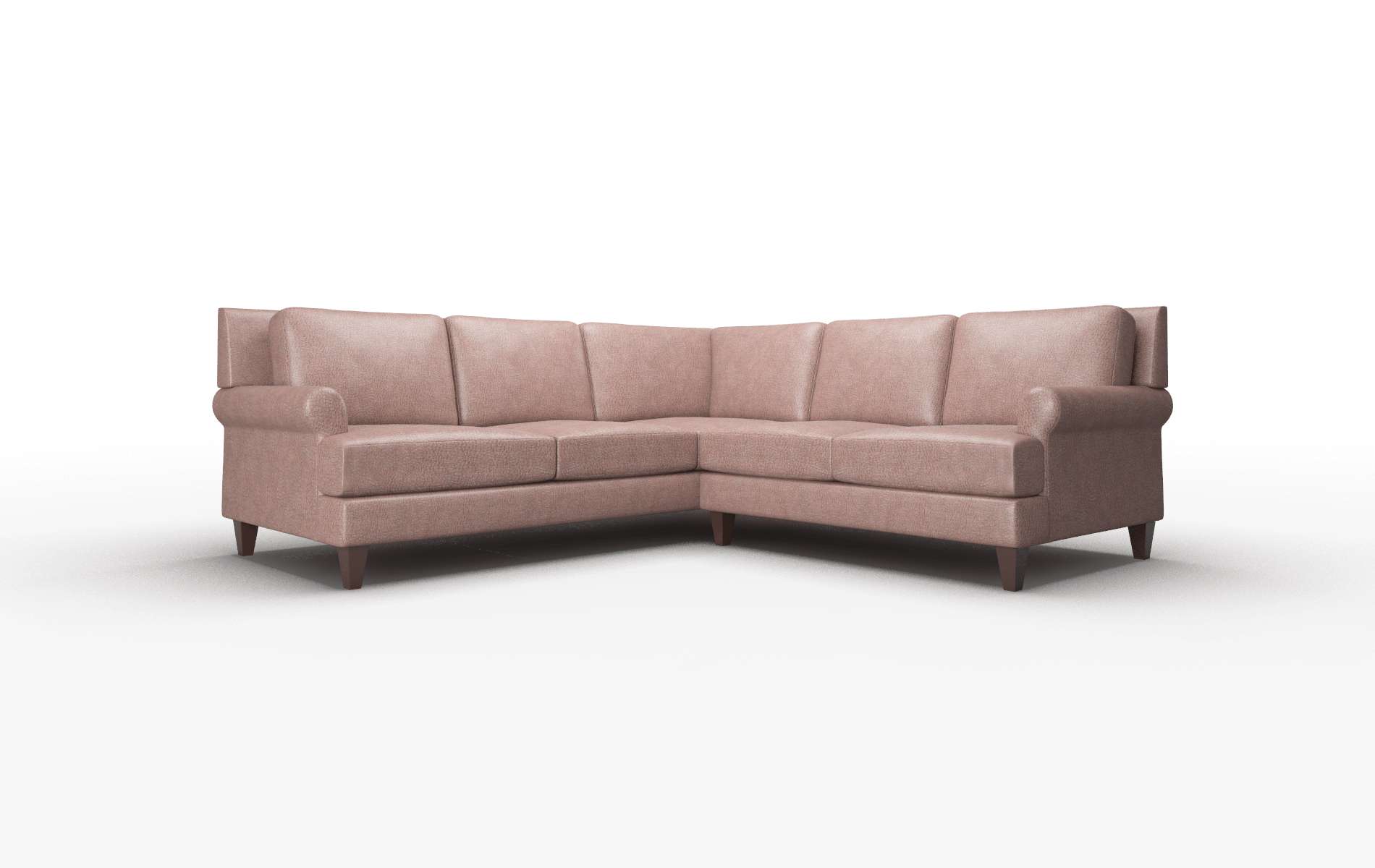 Stockholm Ford Brown Sectional espresso legs 1