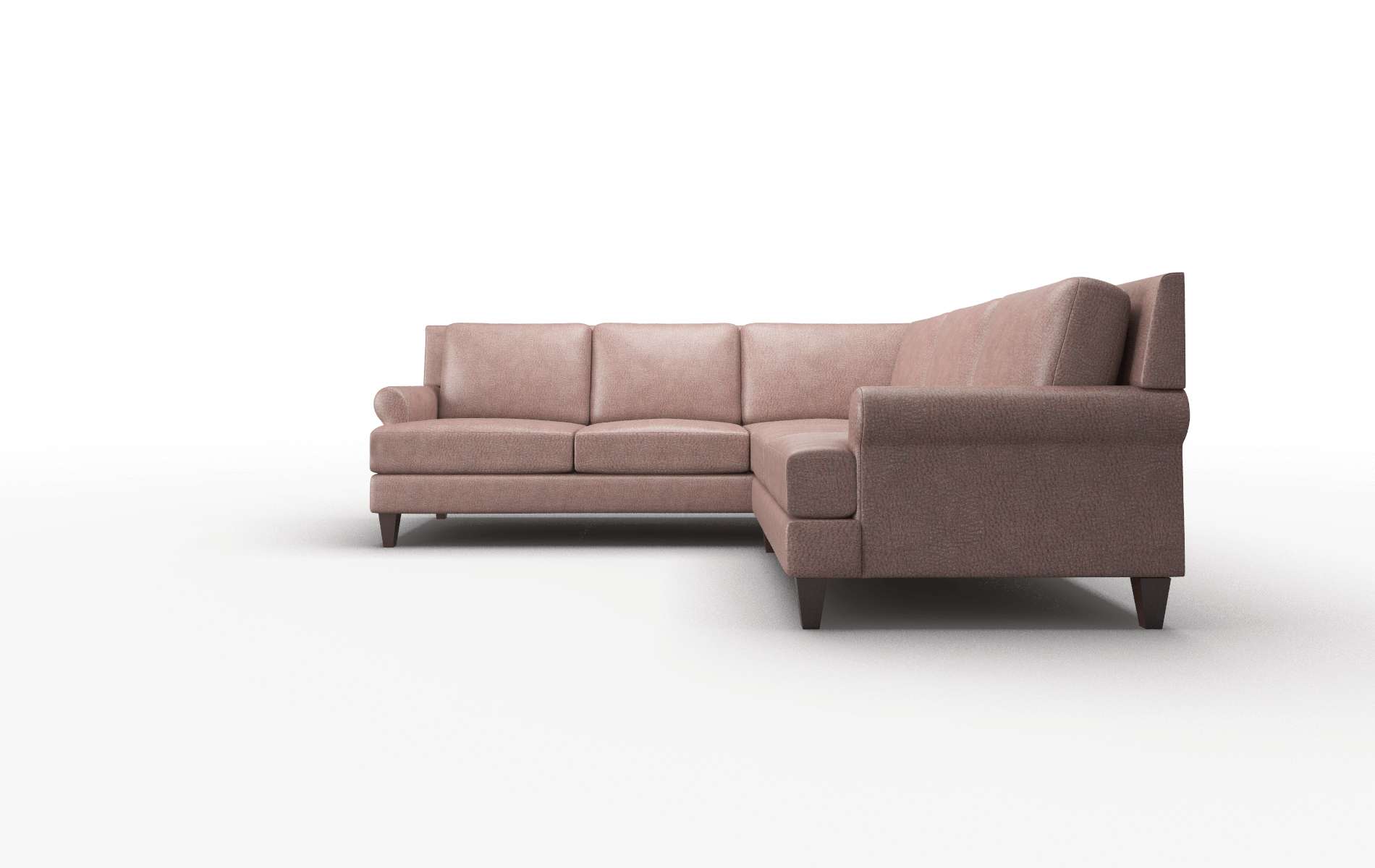 Stockholm Ford Brown Sectional espresso legs 5