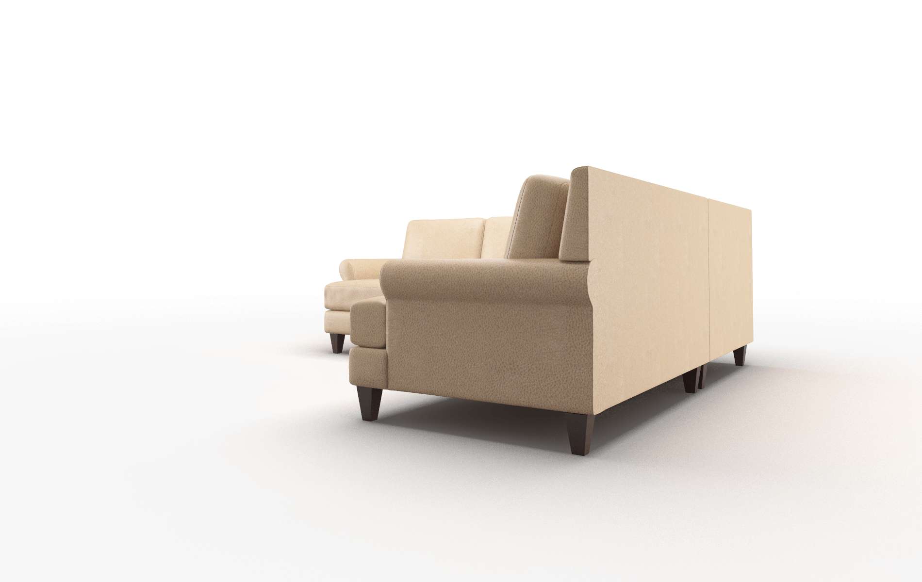Stockholm Ford Dune Sectional espresso legs 4
