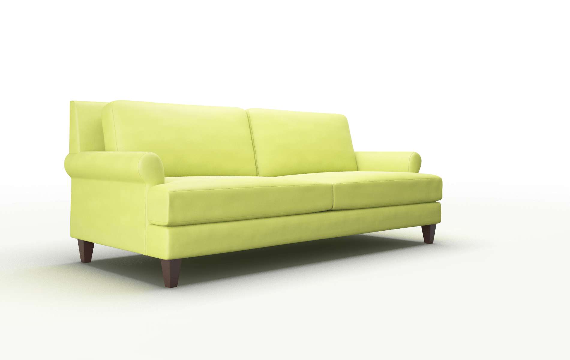 Stockholm Hathaway Apple Sofa espresso legs 2