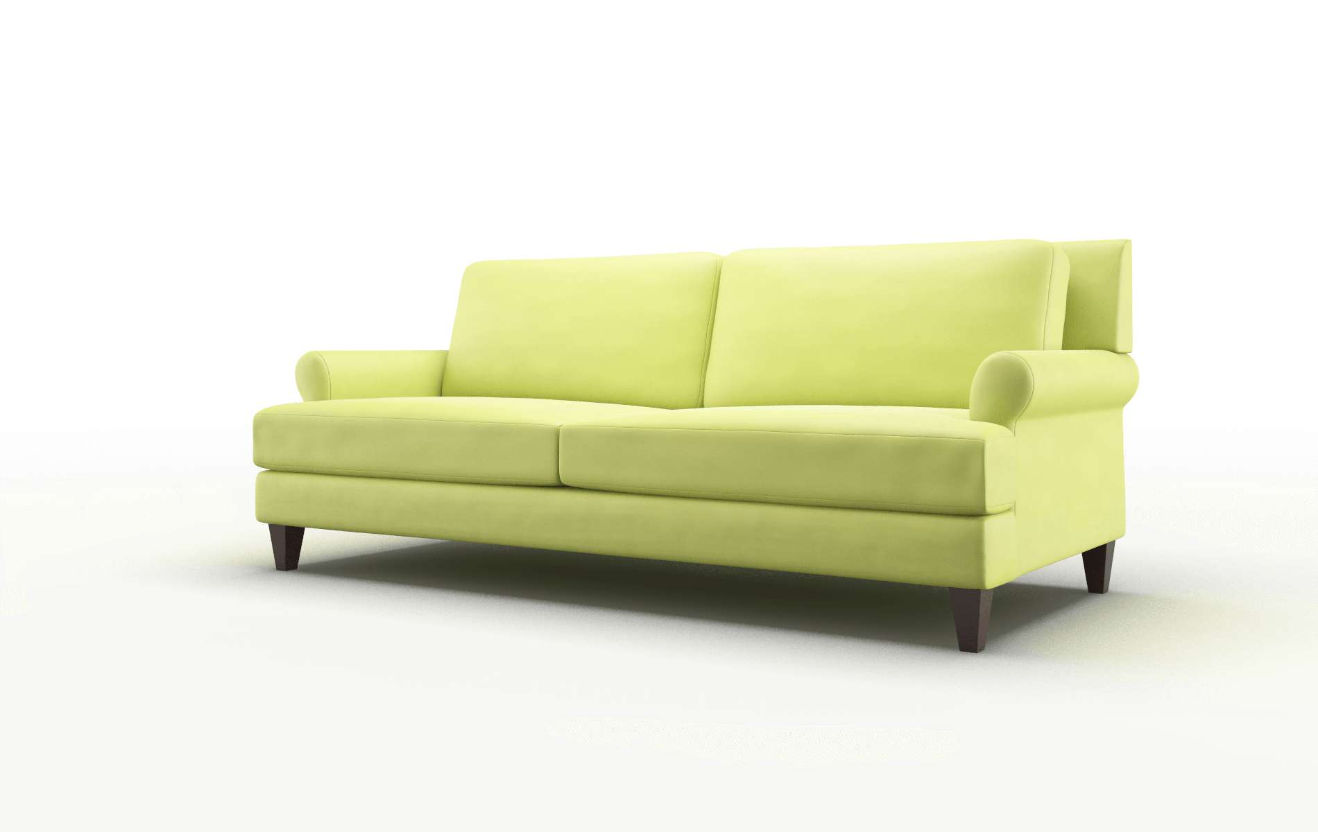 Stockholm Hathaway Apple Sofa espresso legs 4