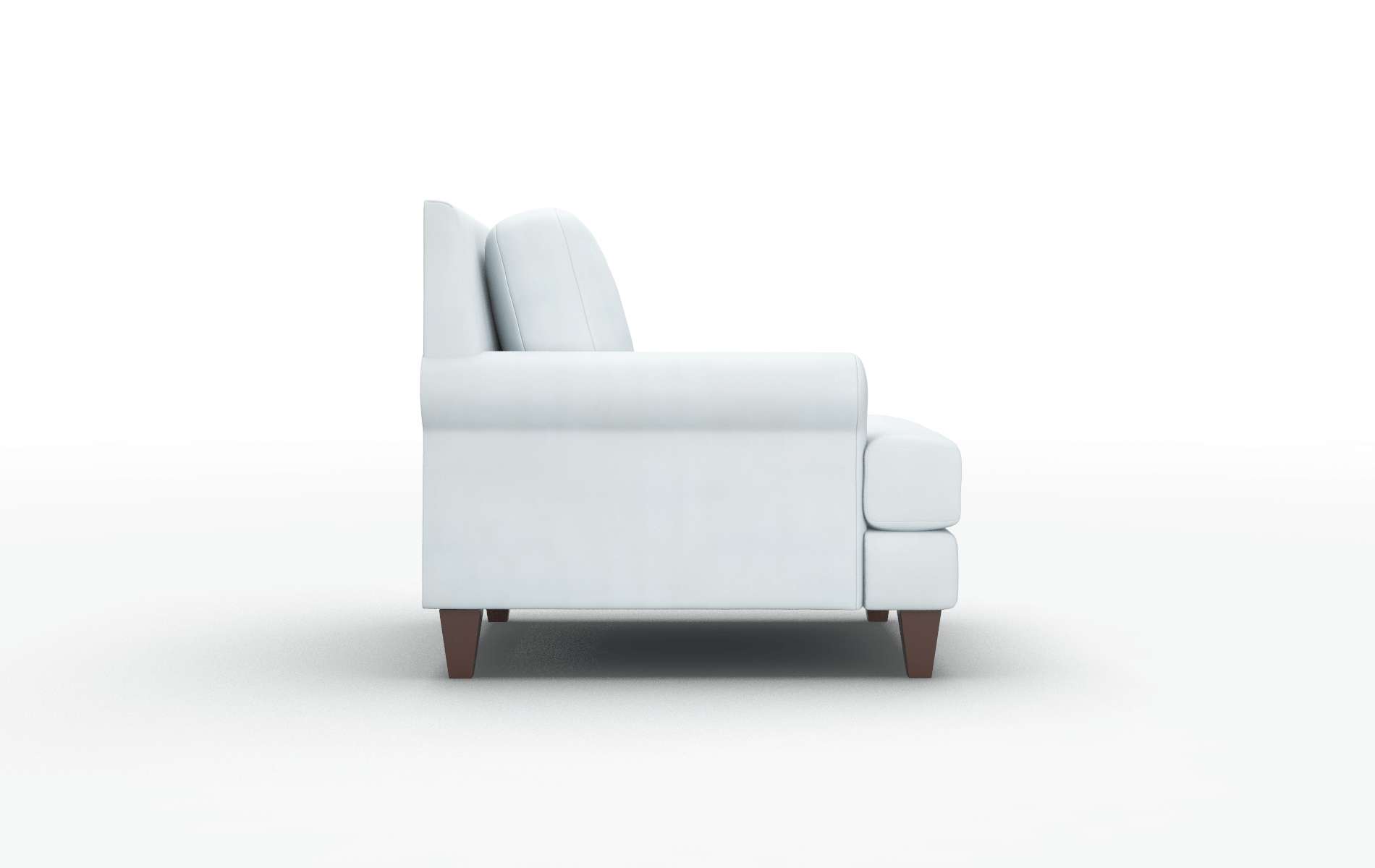 Stockholm Hathaway Aqua Chair espresso legs 3