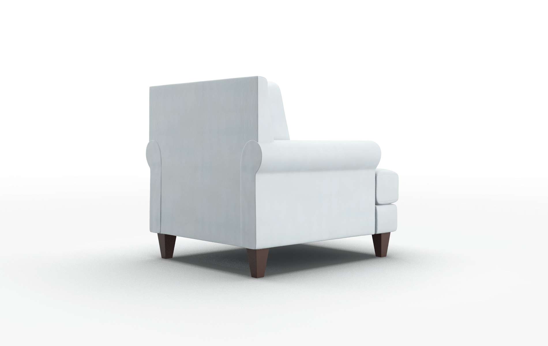 Stockholm Hathaway Aqua Chair espresso legs 5