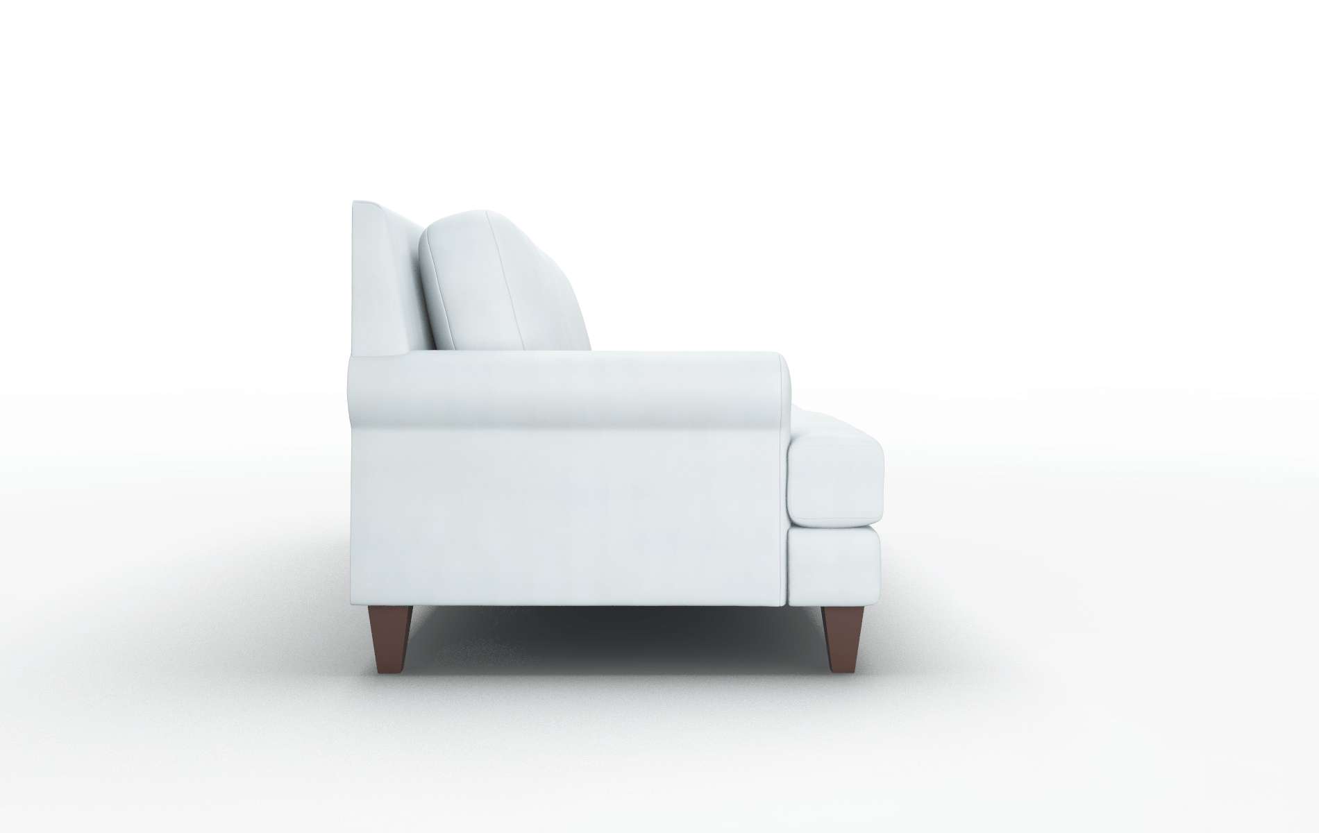 Stockholm Hathaway Aqua Sofa espresso legs 3