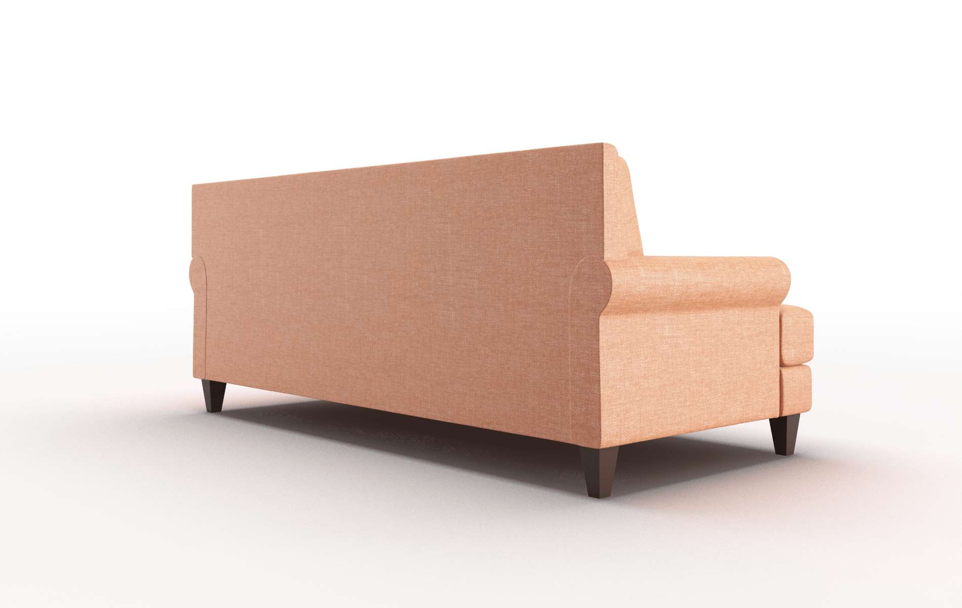 Stockholm Hepburn Appricot Sofa espresso legs 5