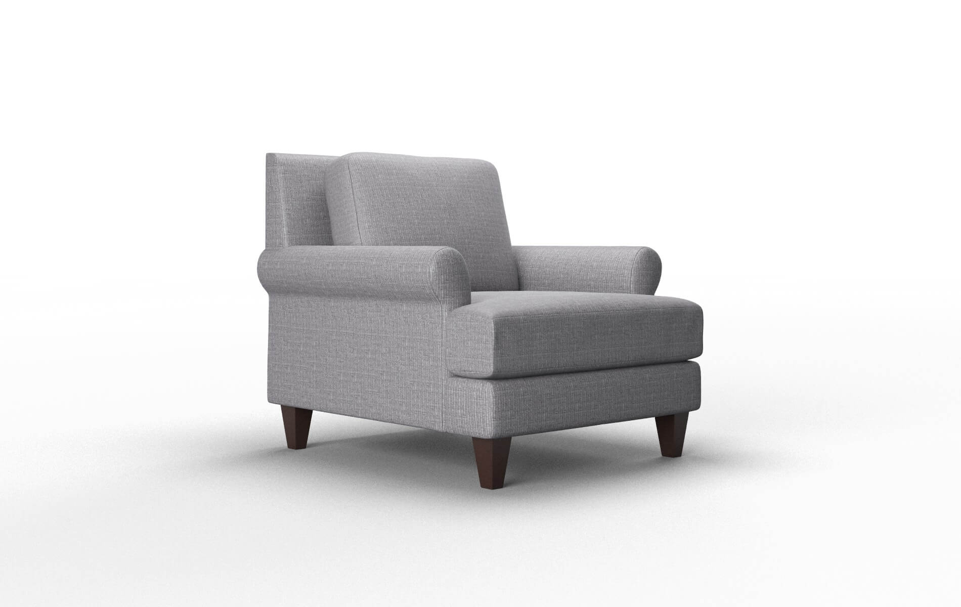 Stockholm Insight Denim Chair espresso legs 2