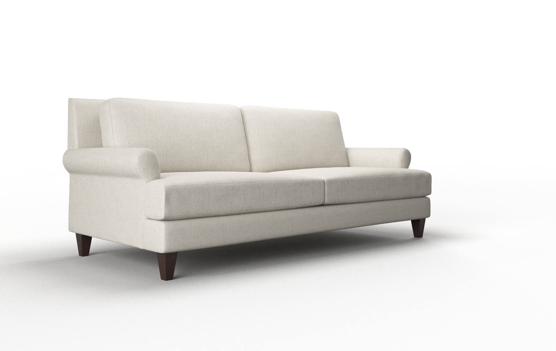 Stockholm Insight Dove Sofa espresso legs 2