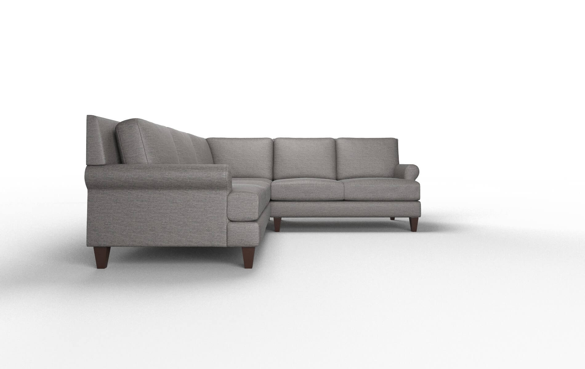 Stockholm Insight Eclipse Sectional espresso legs 2