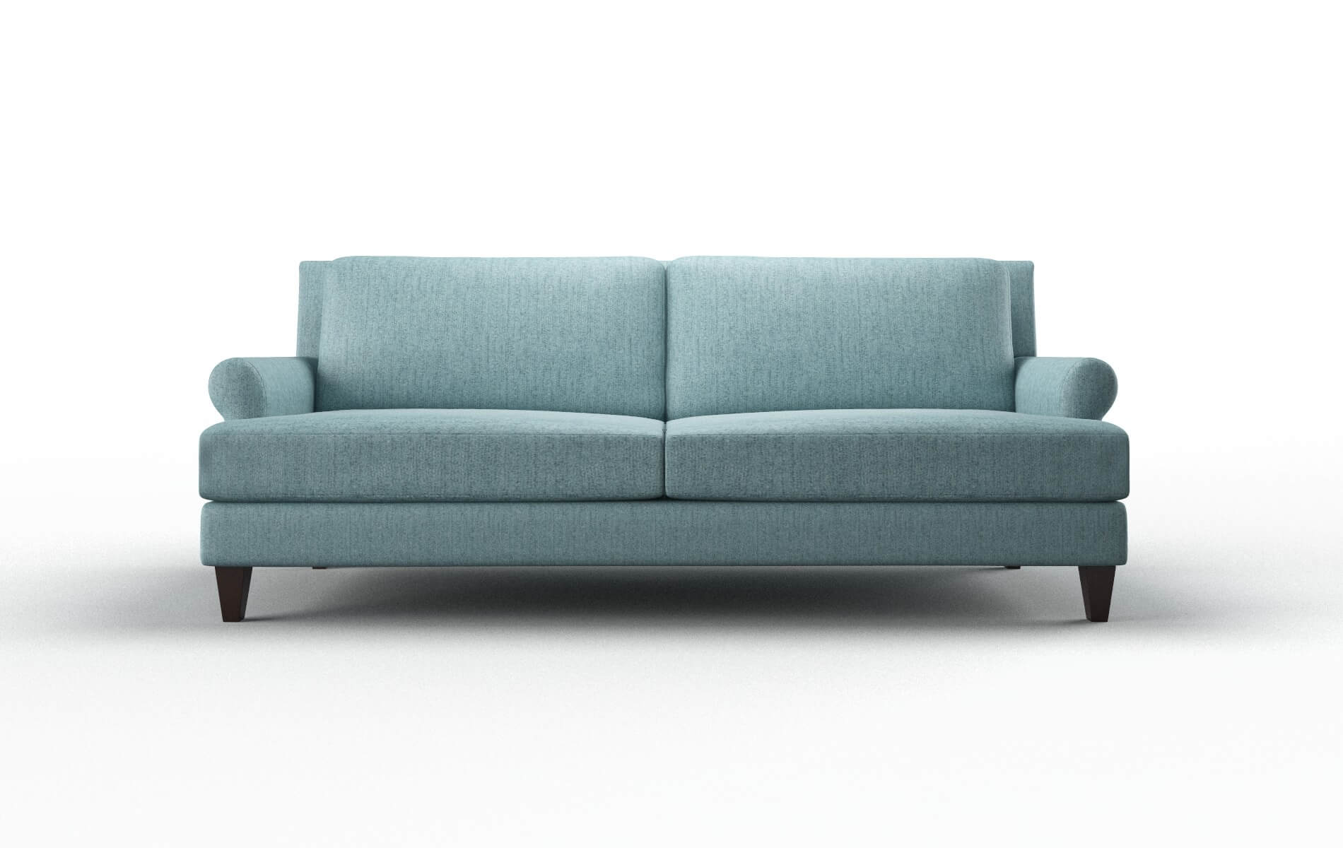 Stockholm Insight Peacock Sofa espresso legs 1