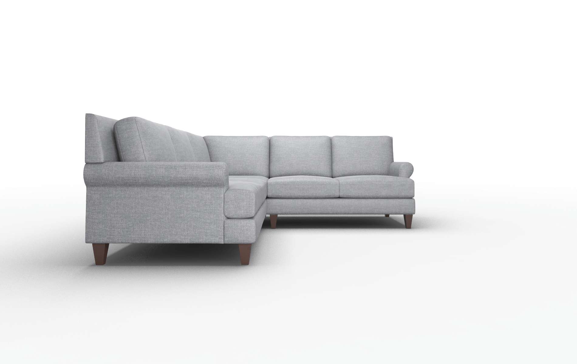 Stockholm Keylargo Graphite Sectional espresso legs 2