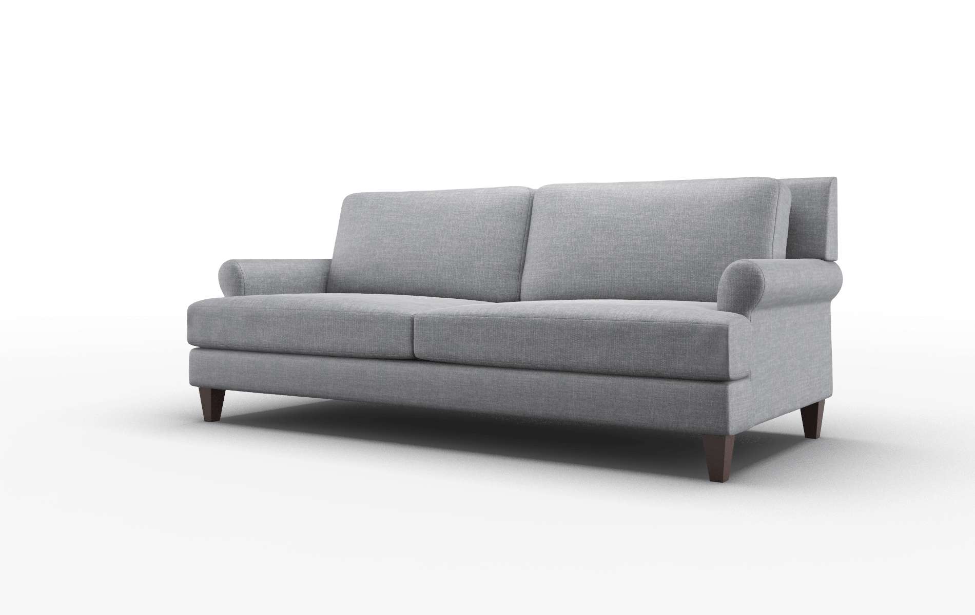 Stockholm Keylargo Graphite Sofa espresso legs 4
