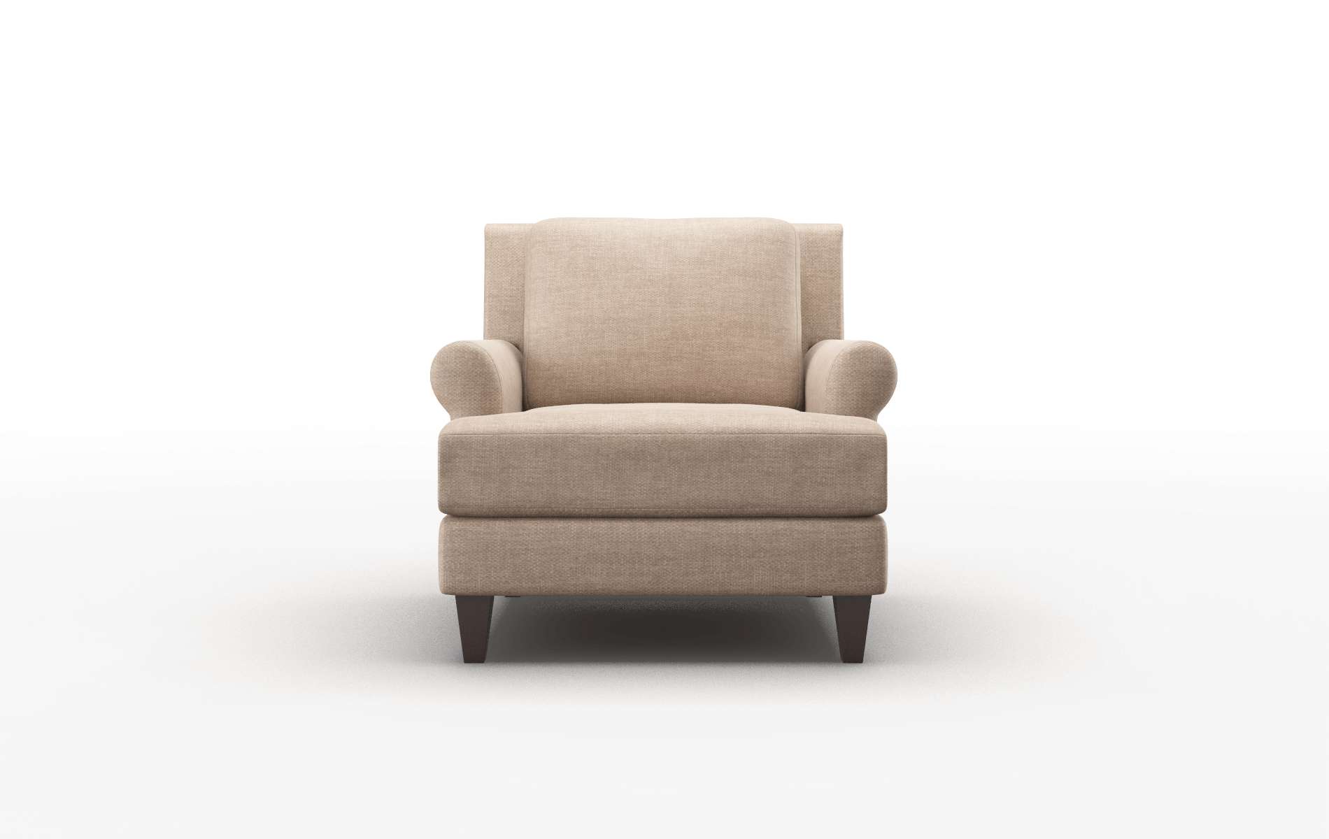 Stockholm Keylargo mink Chair Espresso Legs  1