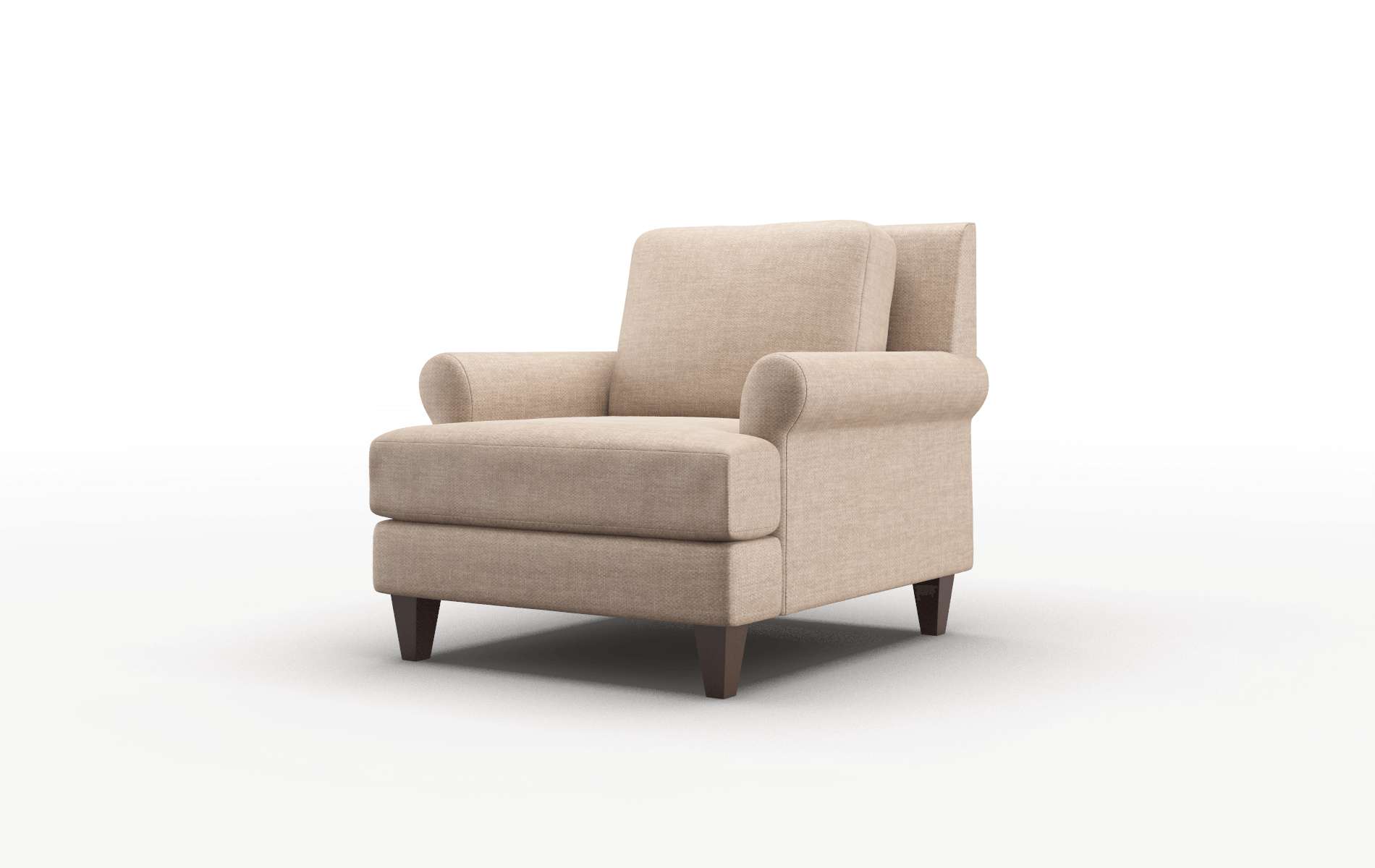 Stockholm Keylargo Mink Chair espresso legs 4