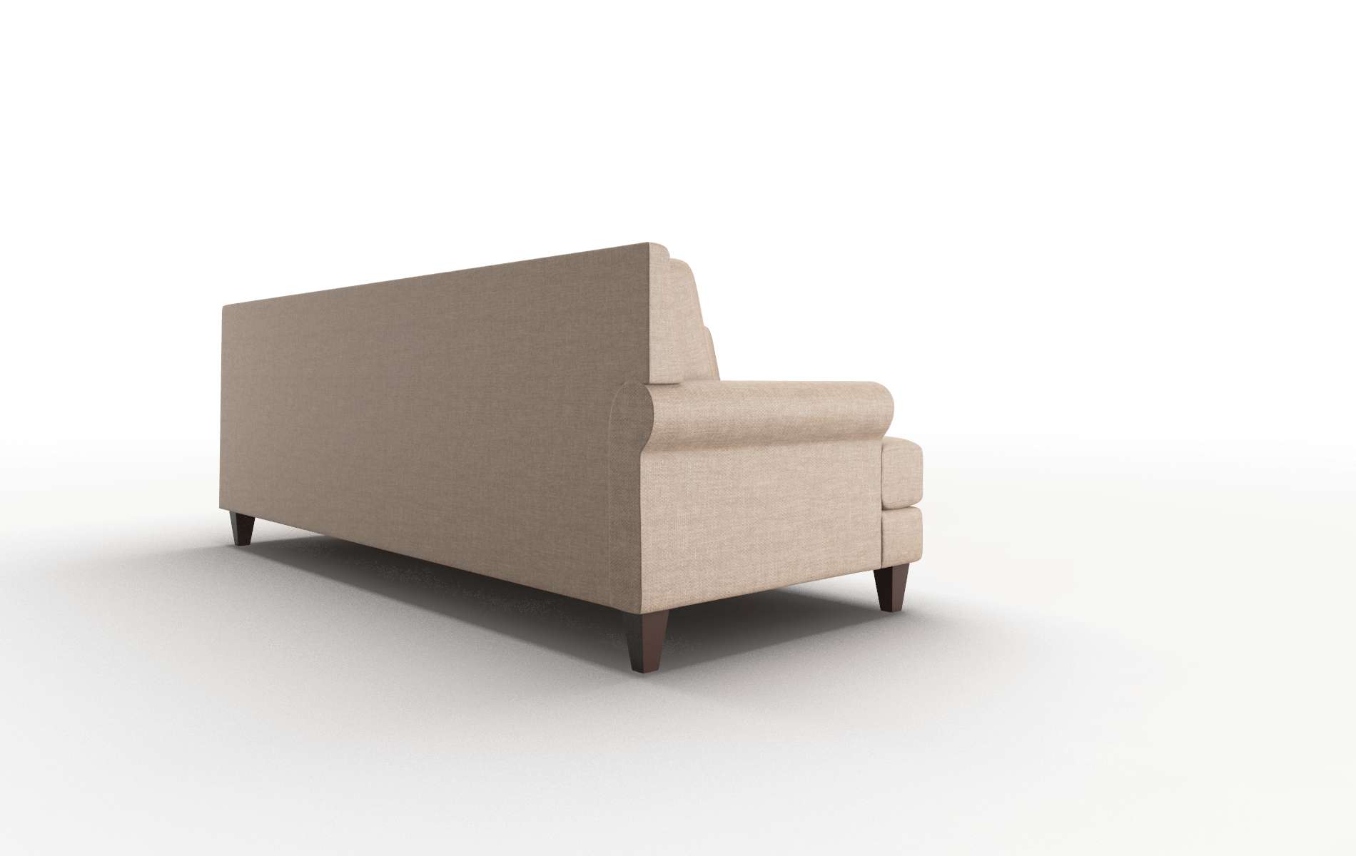 Stockholm Keylargo Mink Sectional espresso legs 3