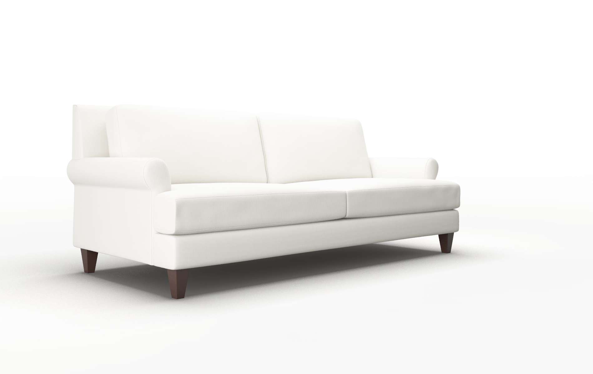 Stockholm Keylargo Oatmeal Sofa espresso legs 2