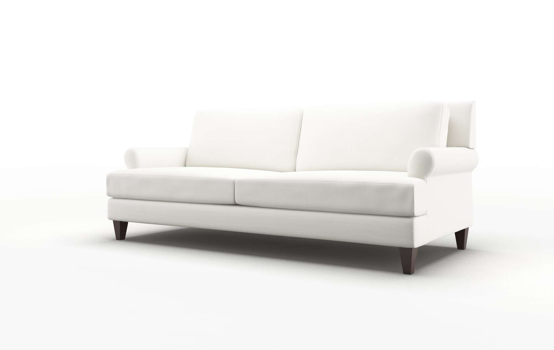 Stockholm Keylargo Oatmeal Sofa espresso legs 4