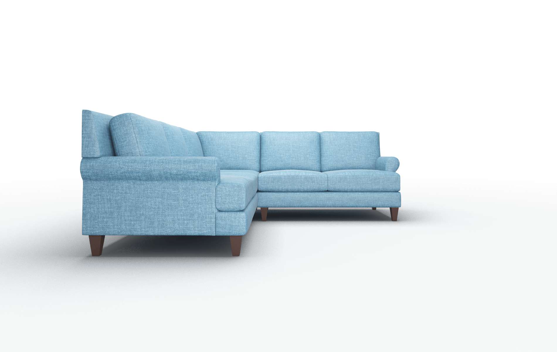 Stockholm Keylargo Ocean Sectional espresso legs 2