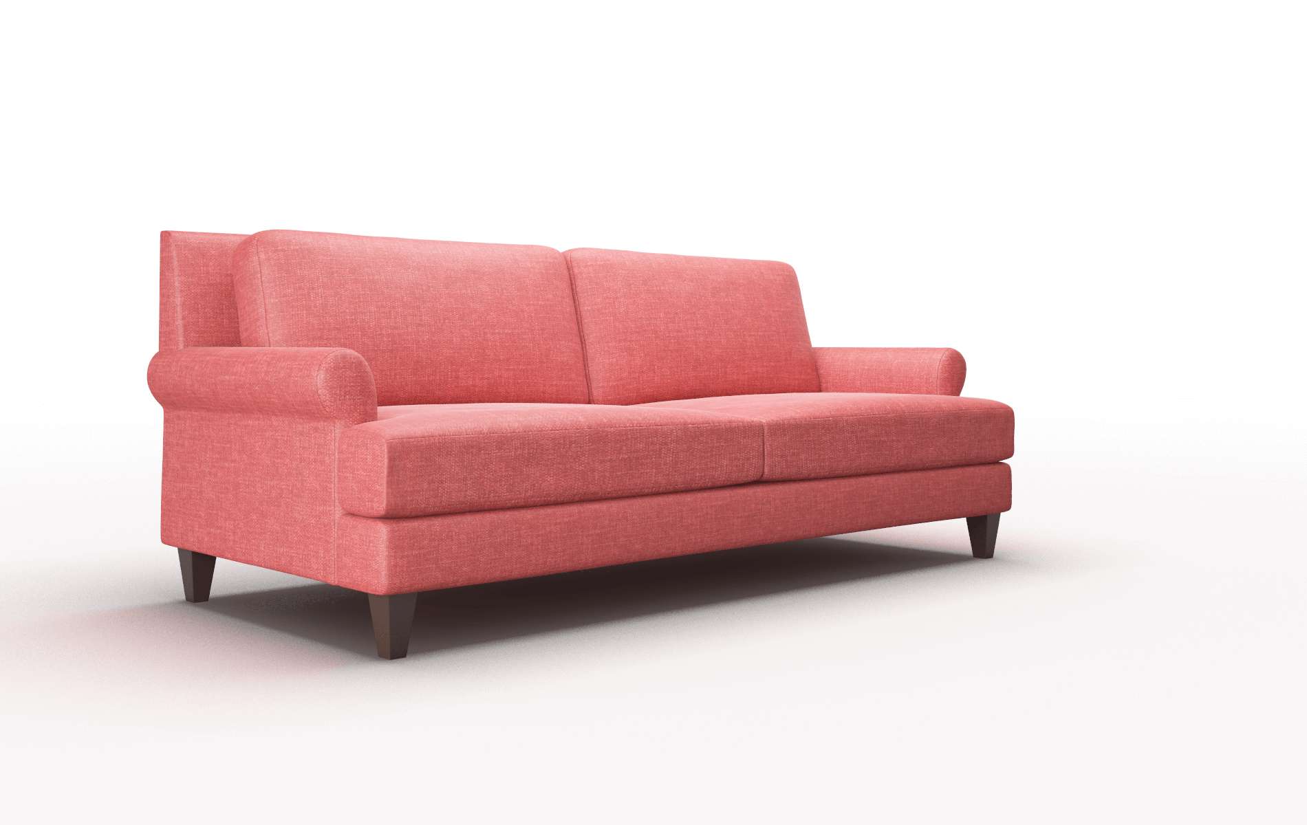 Stockholm Keylargo Ruby Sofa espresso legs 2