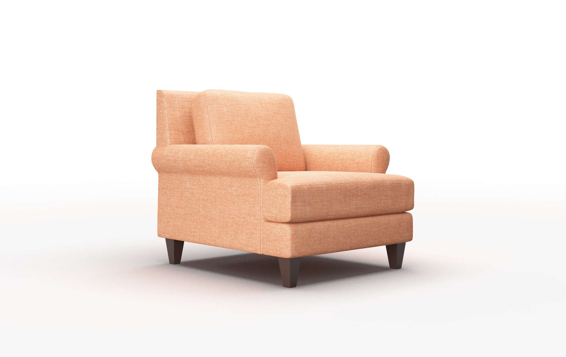 Stockholm Keylargo Terracotta Chair espresso legs 2