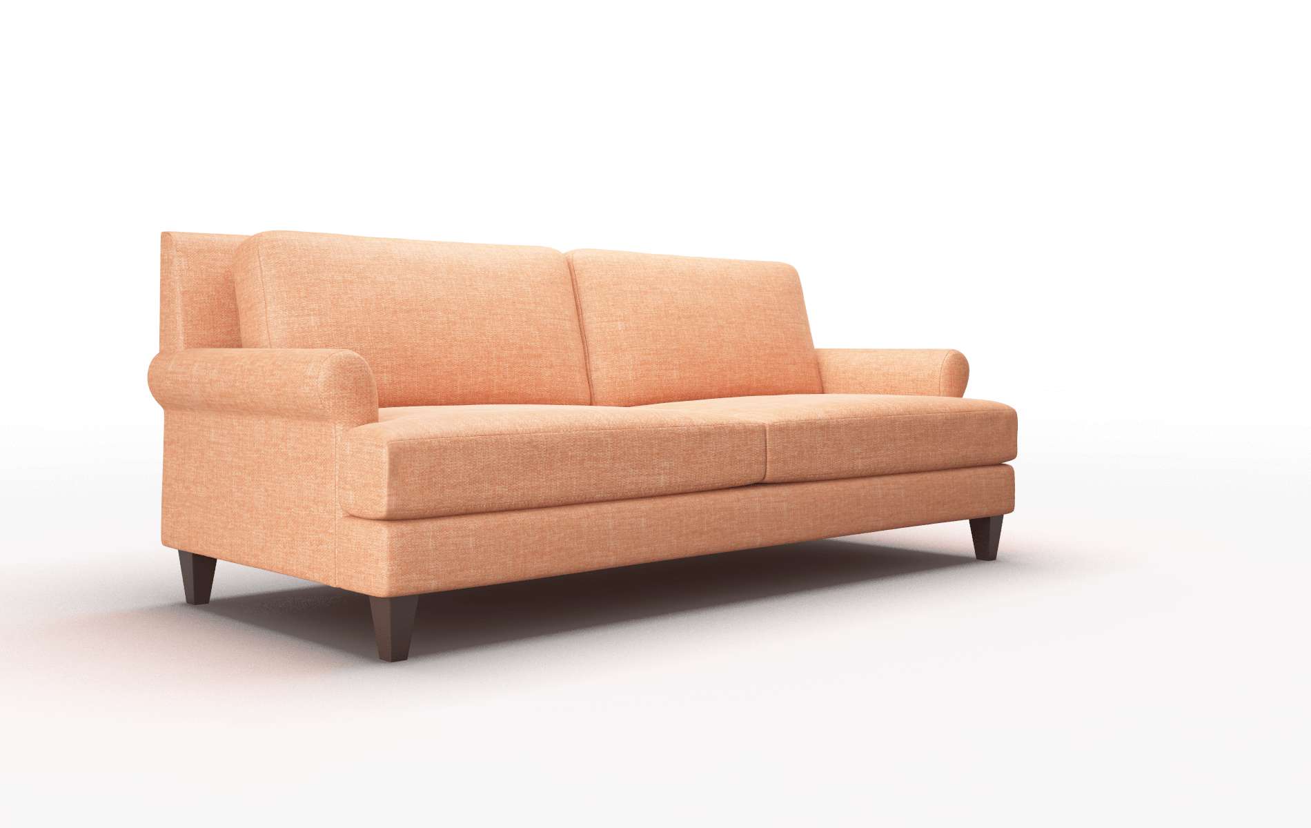 Stockholm Keylargo Terracotta Sofa espresso legs 2