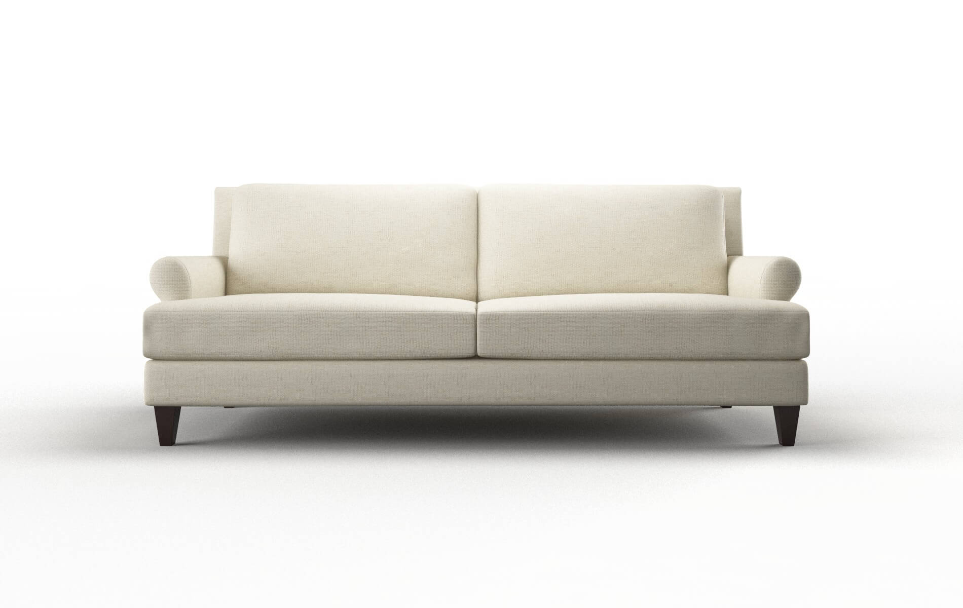 Stockholm Lana Sand Sofa espresso legs 1