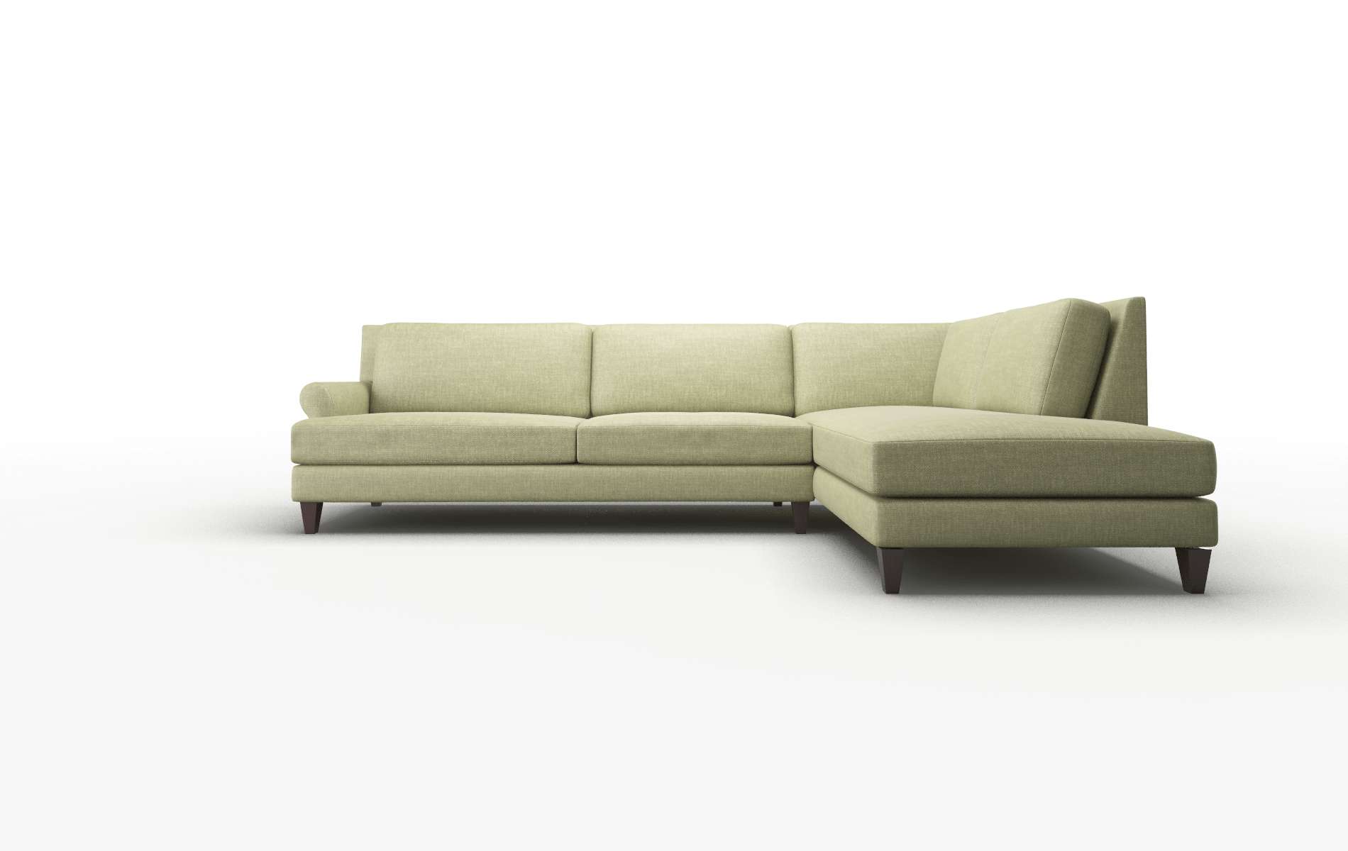 Stockholm Leslie Lawn Panel espresso legs 1