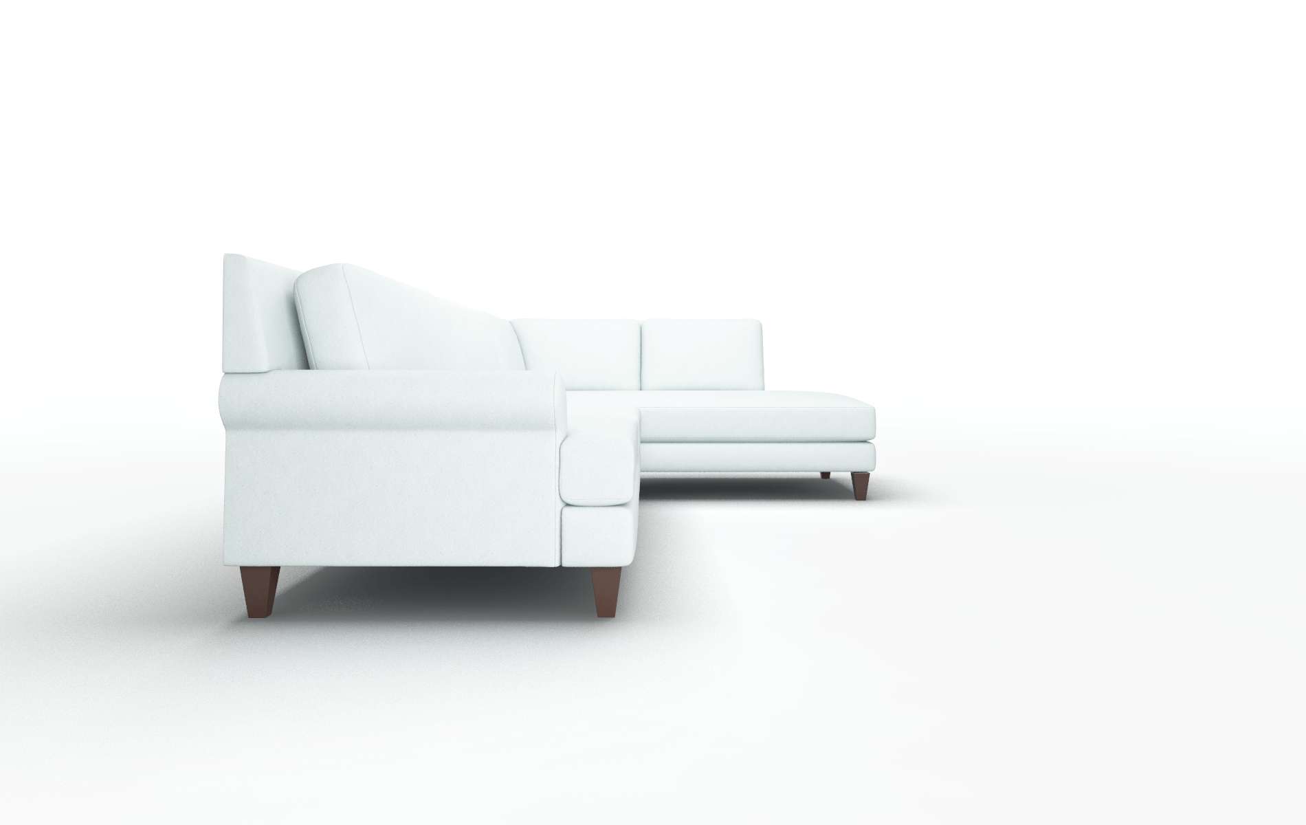 Stockholm Leslie Robins_egg Panel espresso legs 3