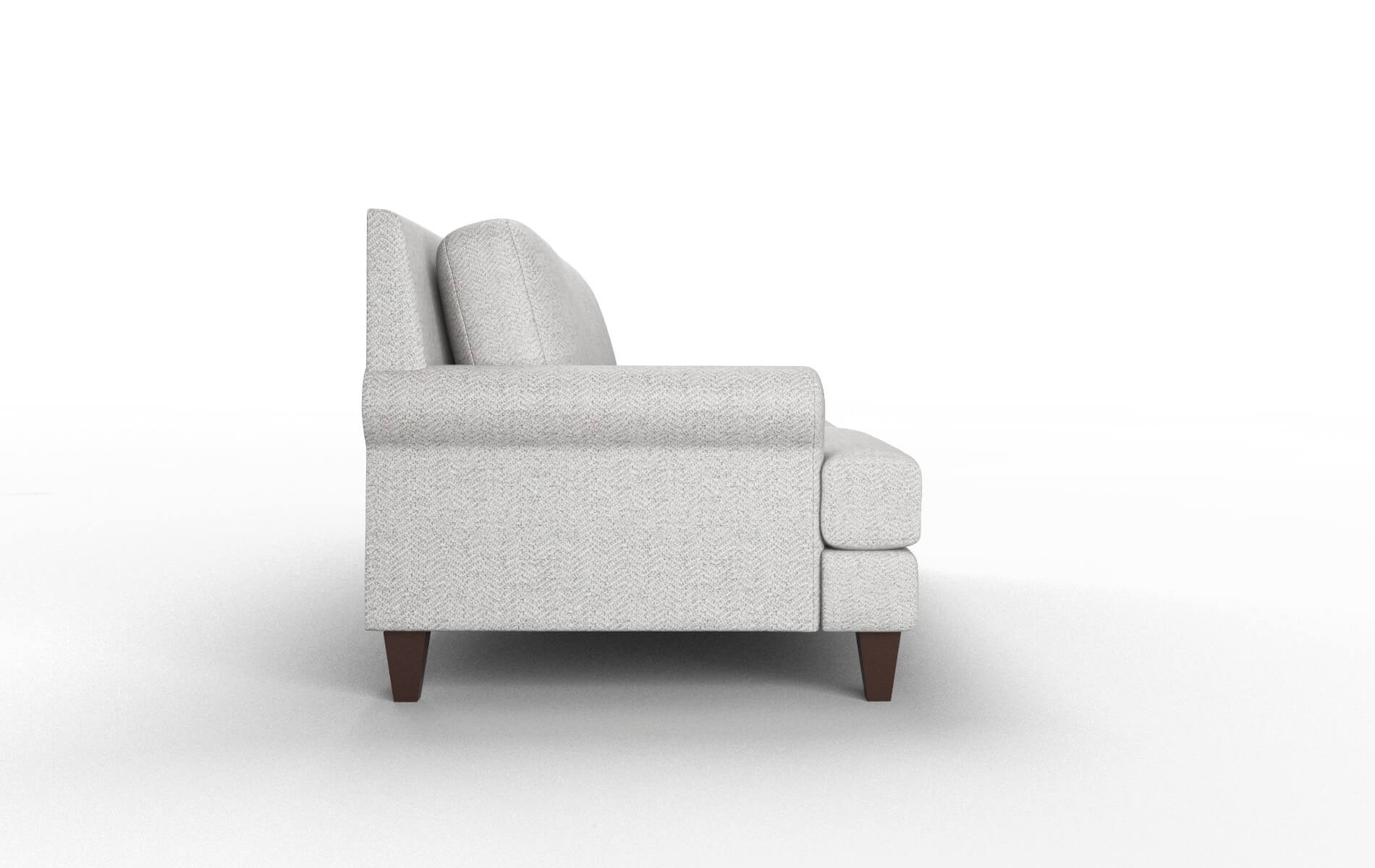 Stockholm Malibu Dove Sofa espresso legs 3