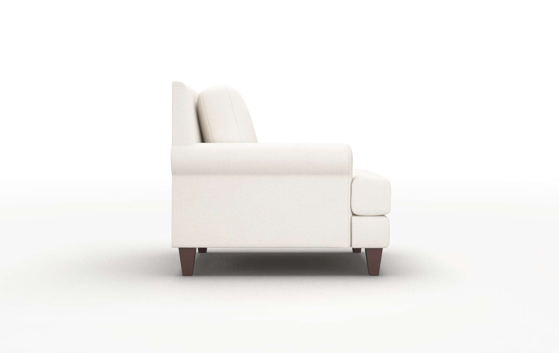 Stockholm Malibu Linen Chair espresso legs 3