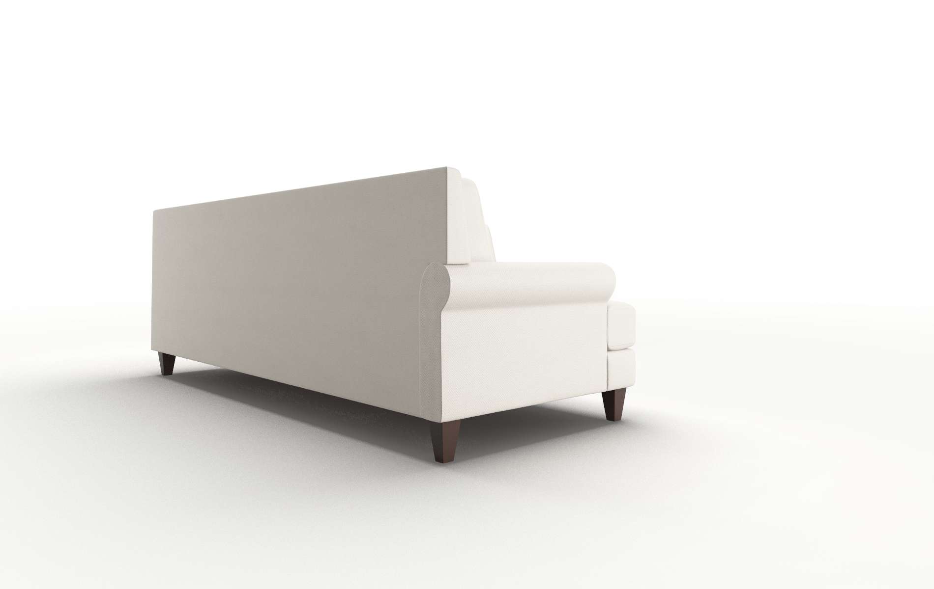 Stockholm Malibu Linen Sectional espresso legs 3