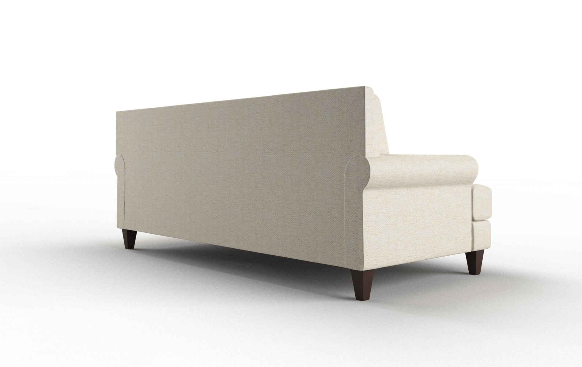 Stockholm Malibu Sand Sofa espresso legs 5