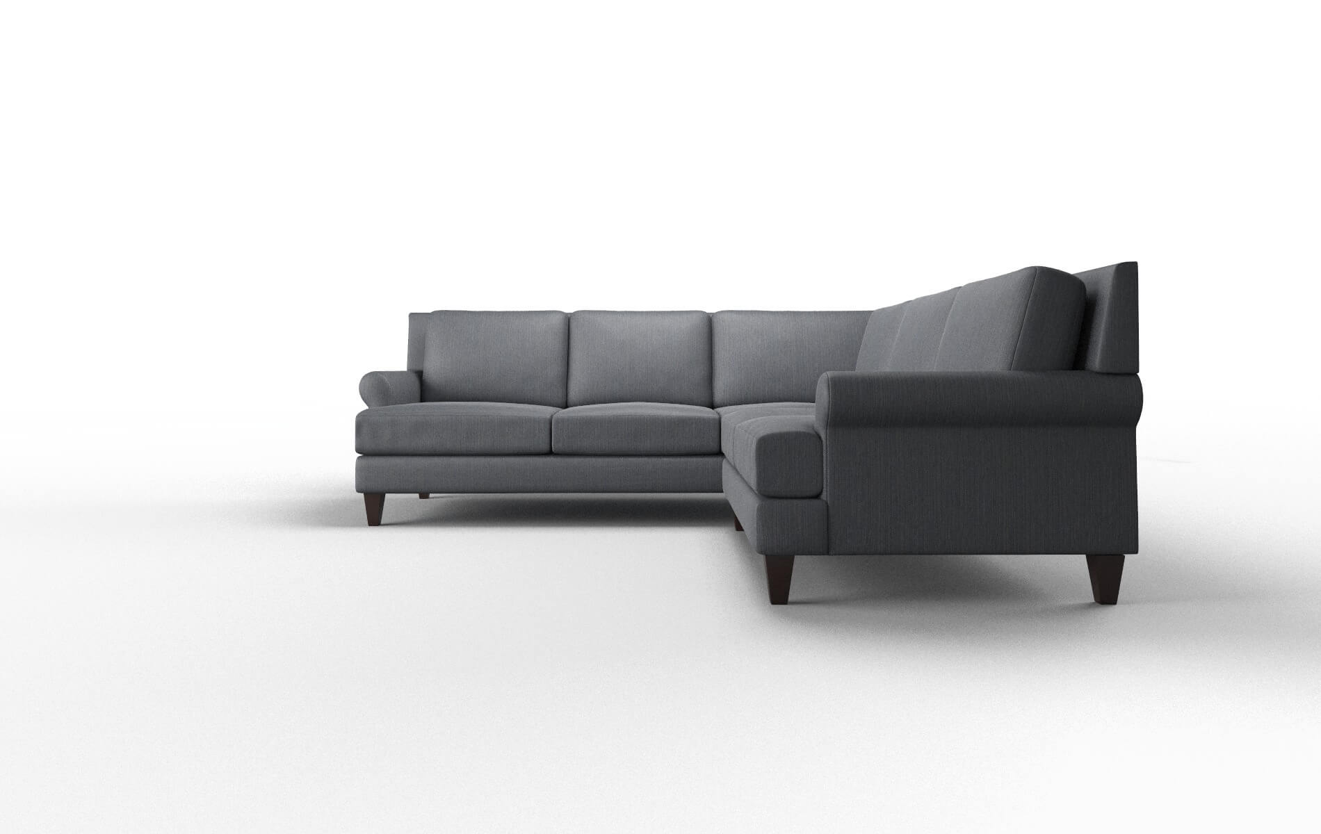 Stockholm Malibu Sea Sectional espresso legs 5