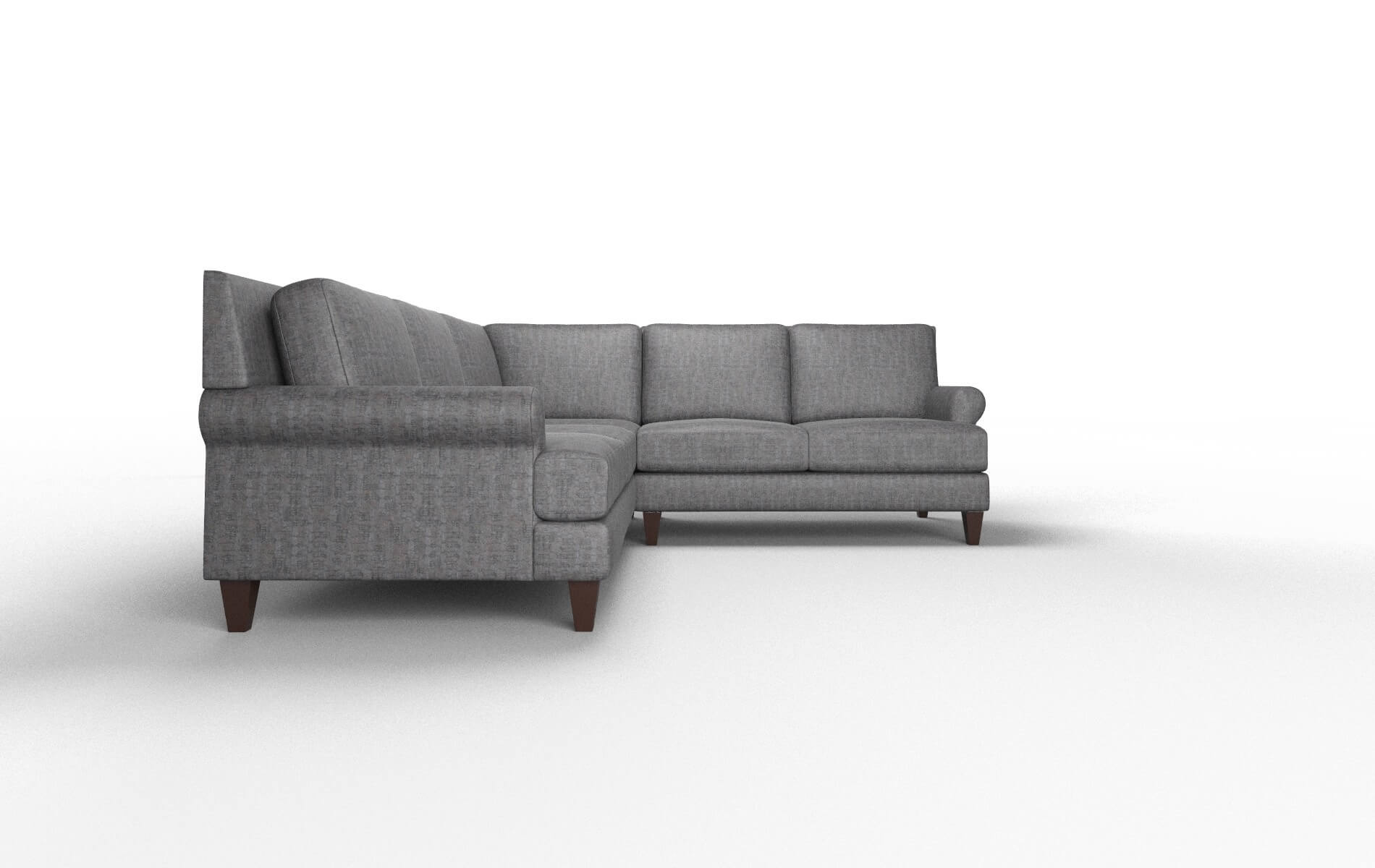 Stockholm Marcy Baltic Sectional espresso legs 2