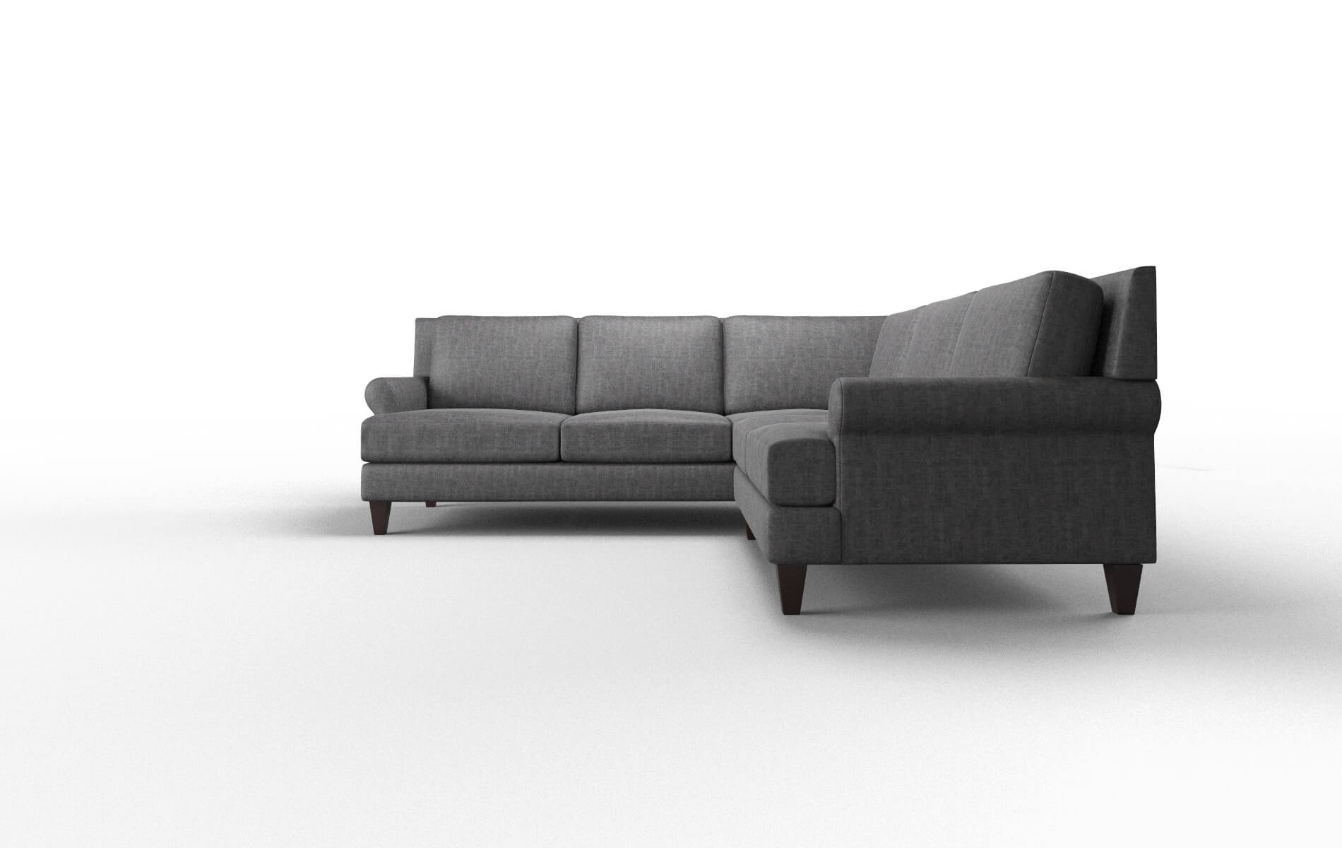Stockholm Marcy Baltic Sectional espresso legs 5