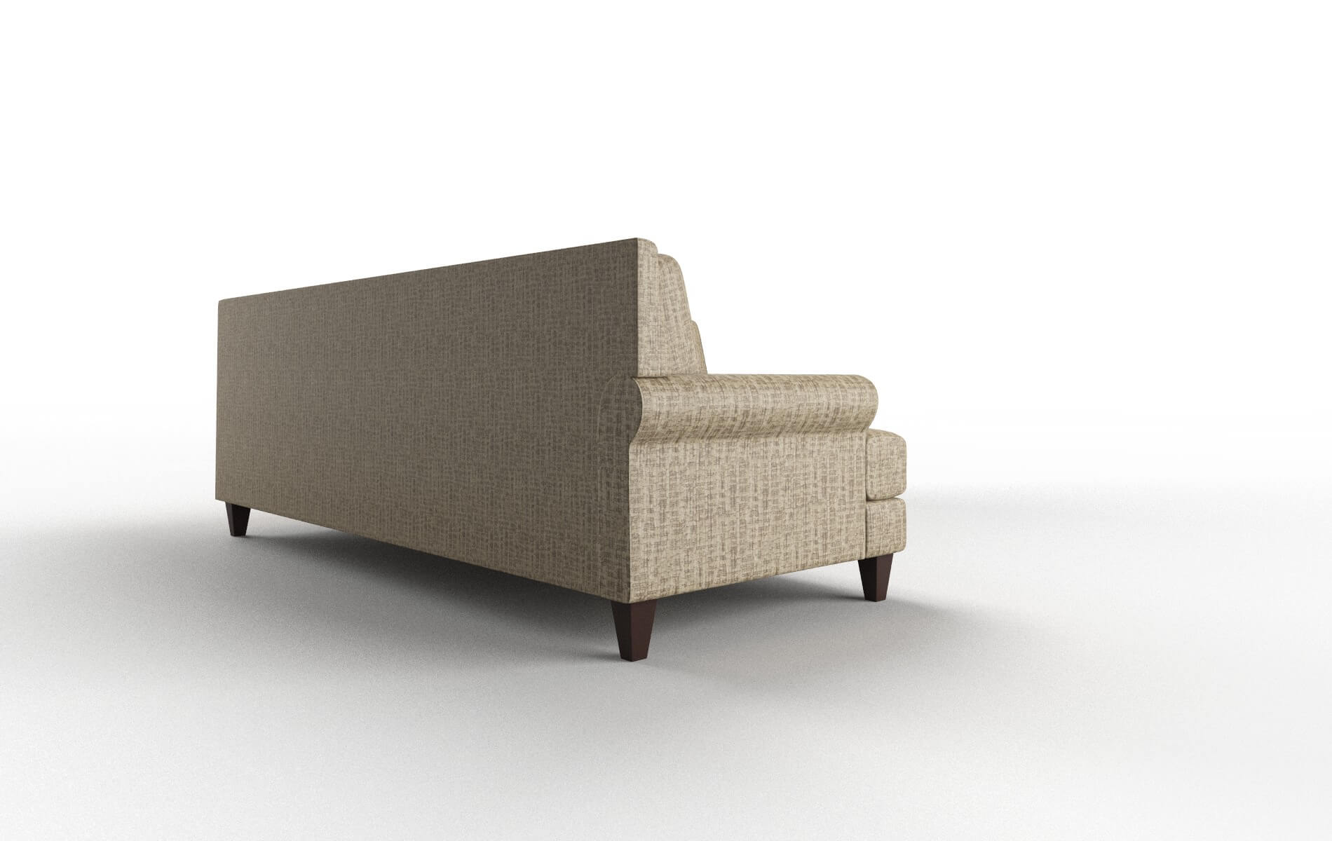 Stockholm Marcy Camel Sectional espresso legs 3