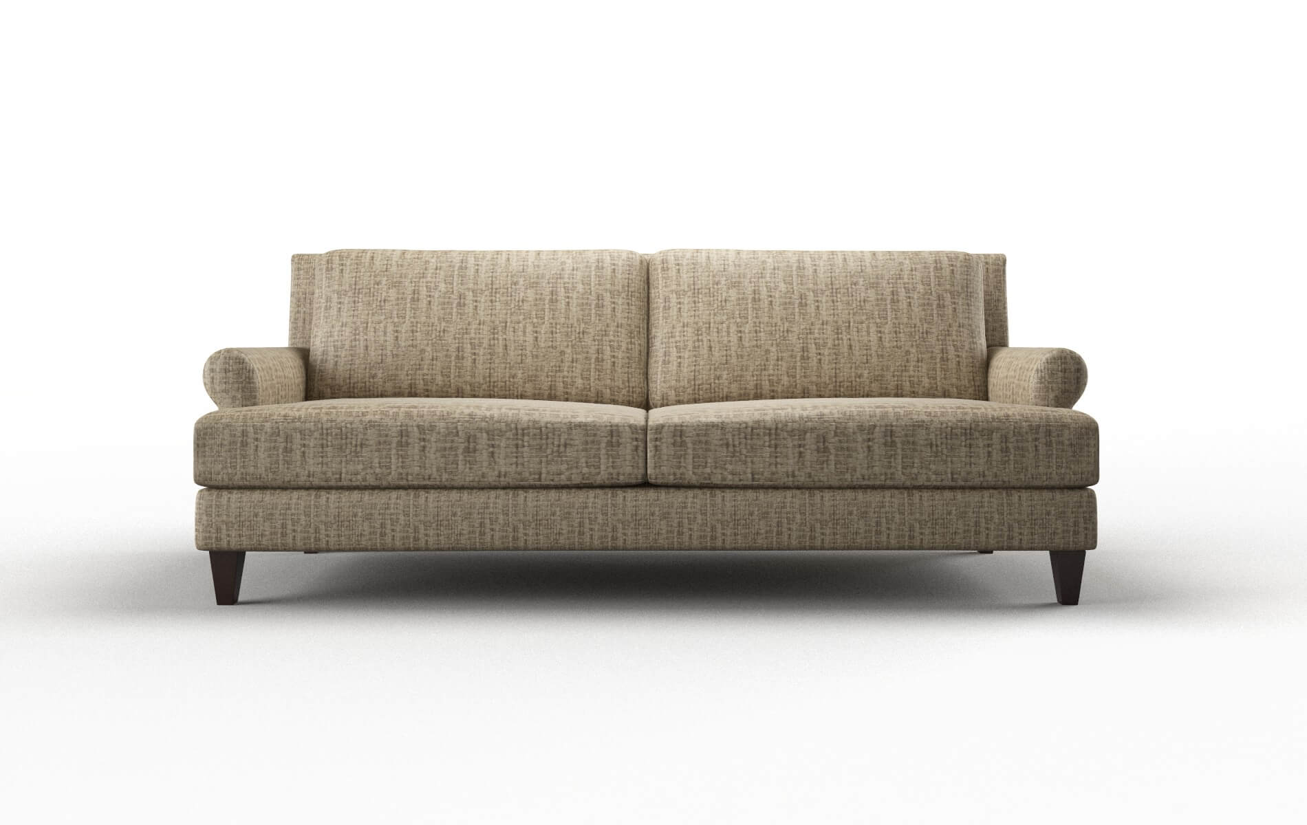 Stockholm Marcy Camel Sofa espresso legs 1