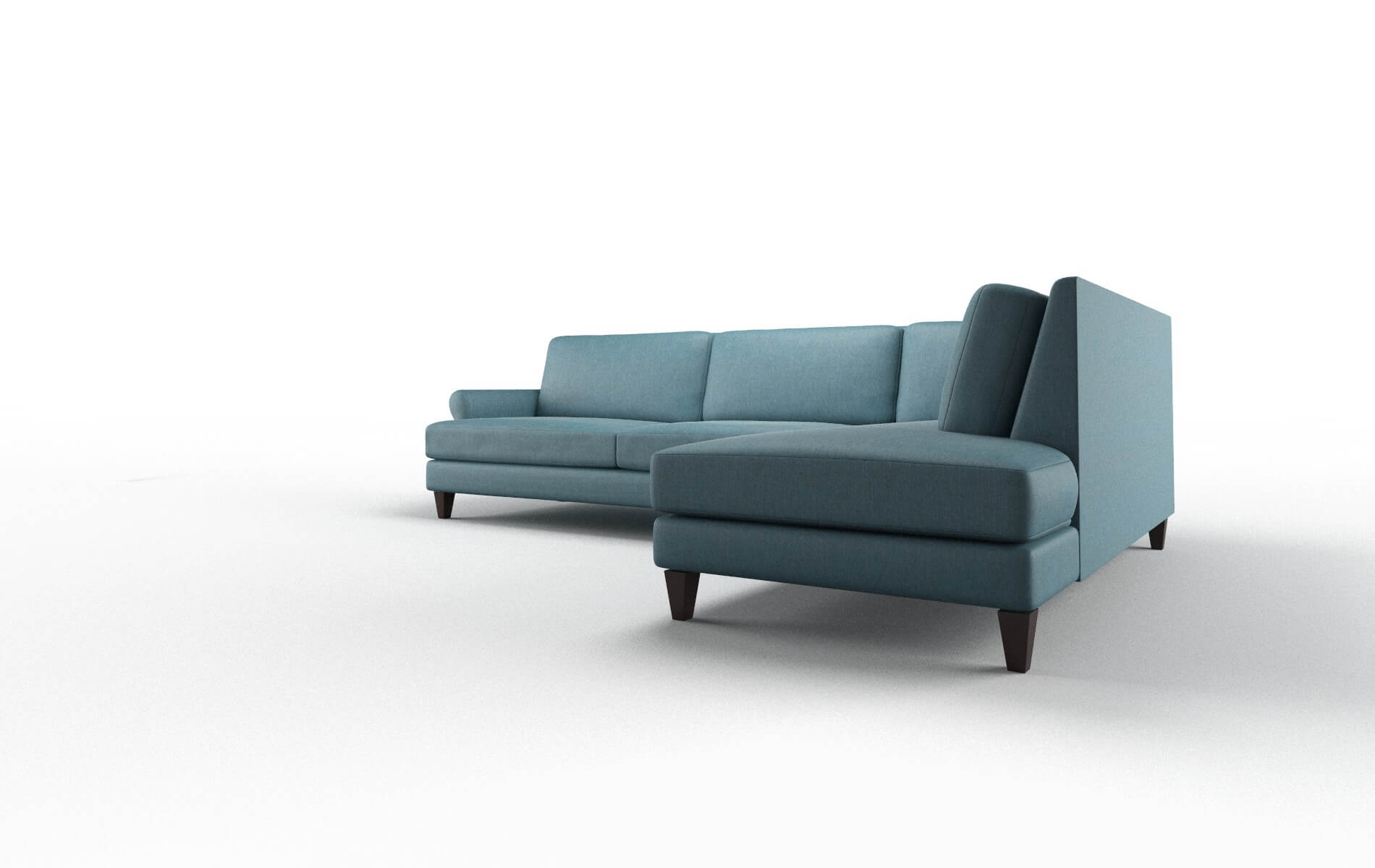 Stockholm Merit Peacock Panel espresso legs 4