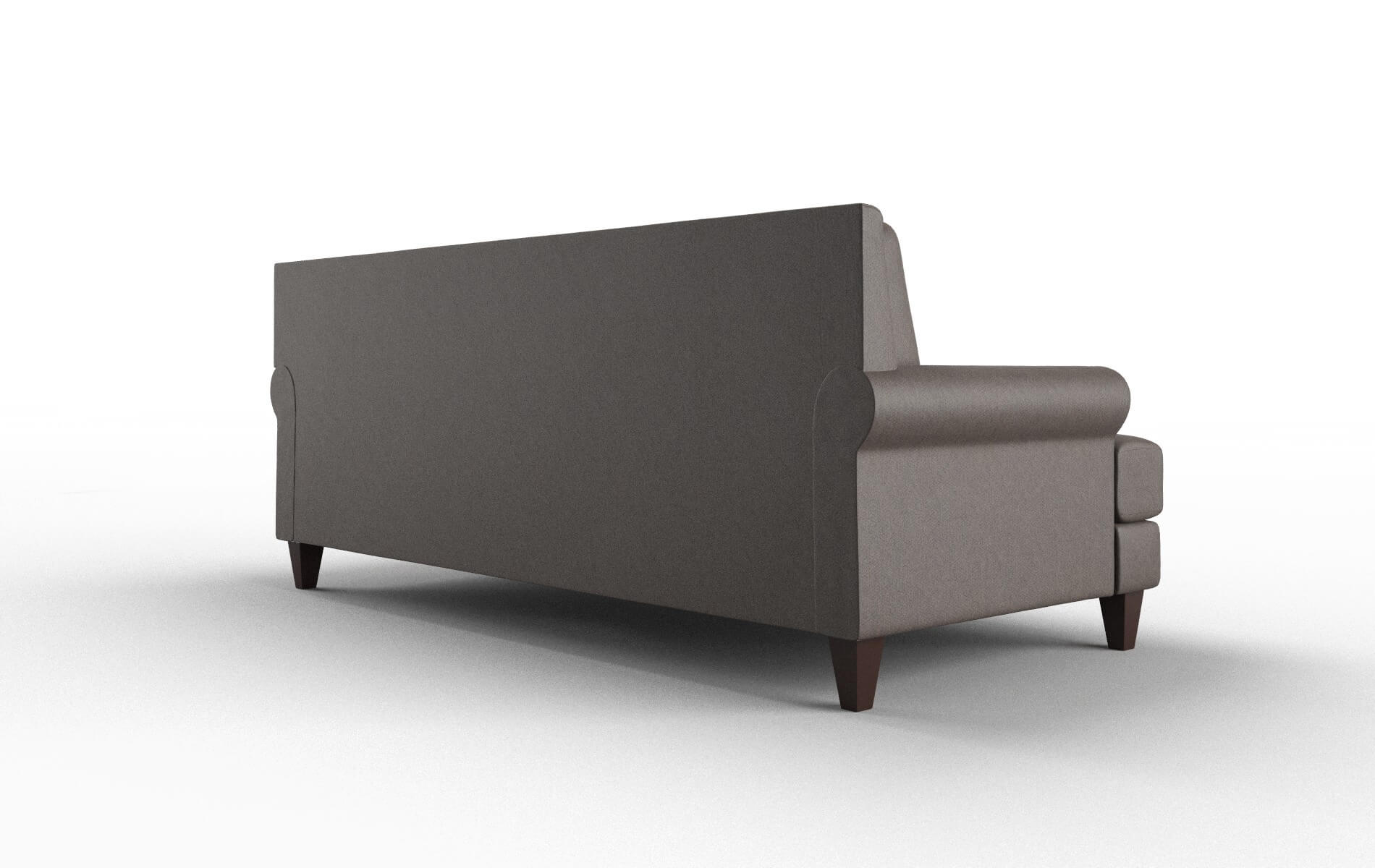 Stockholm Naples Graphite Sofa espresso legs 5