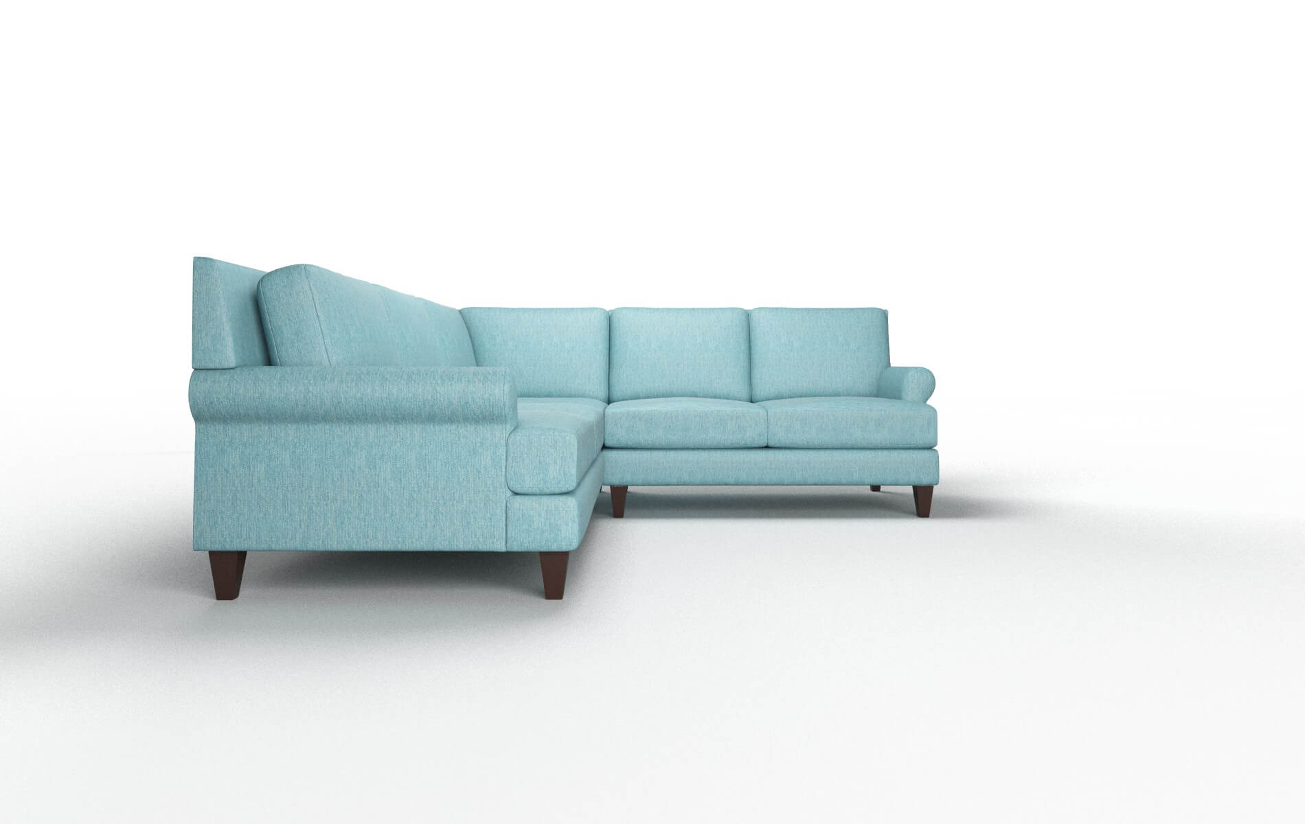Stockholm Naples Pool Sectional espresso legs 2