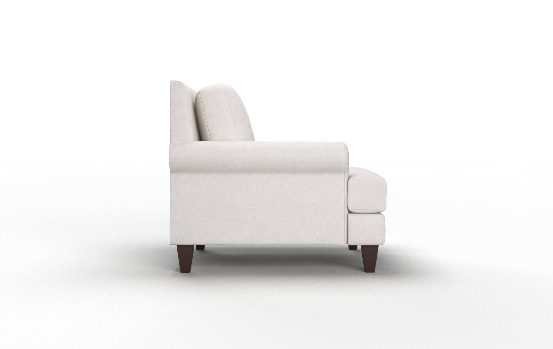 Stockholm Noble Grey Chair espresso legs 3