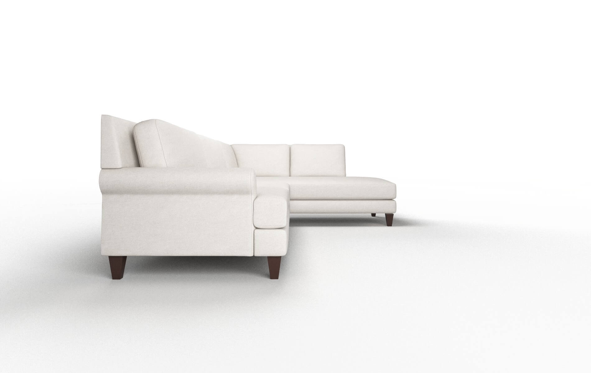 Stockholm Noble Grey Panel espresso legs 3