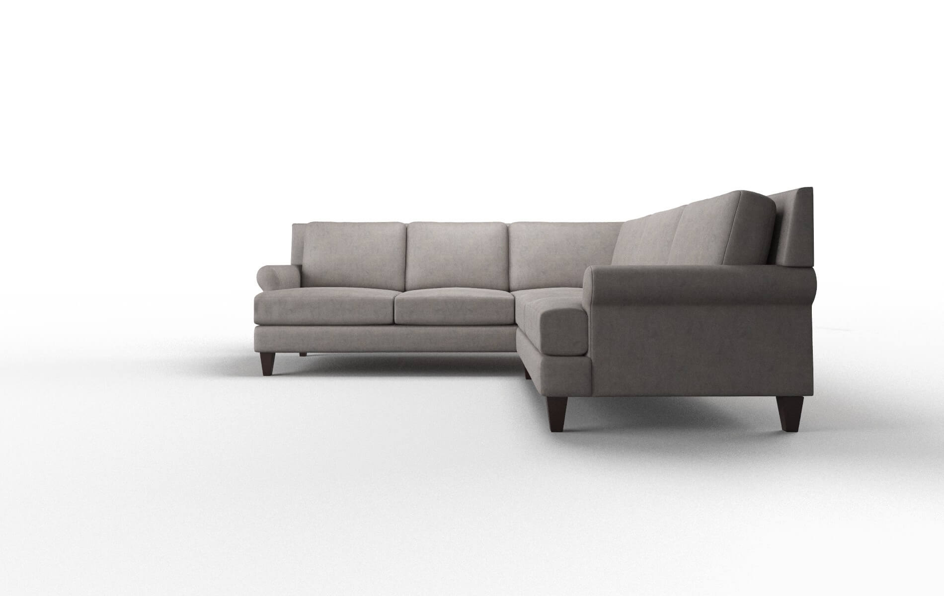 Stockholm Noble Otter Sectional espresso legs 5