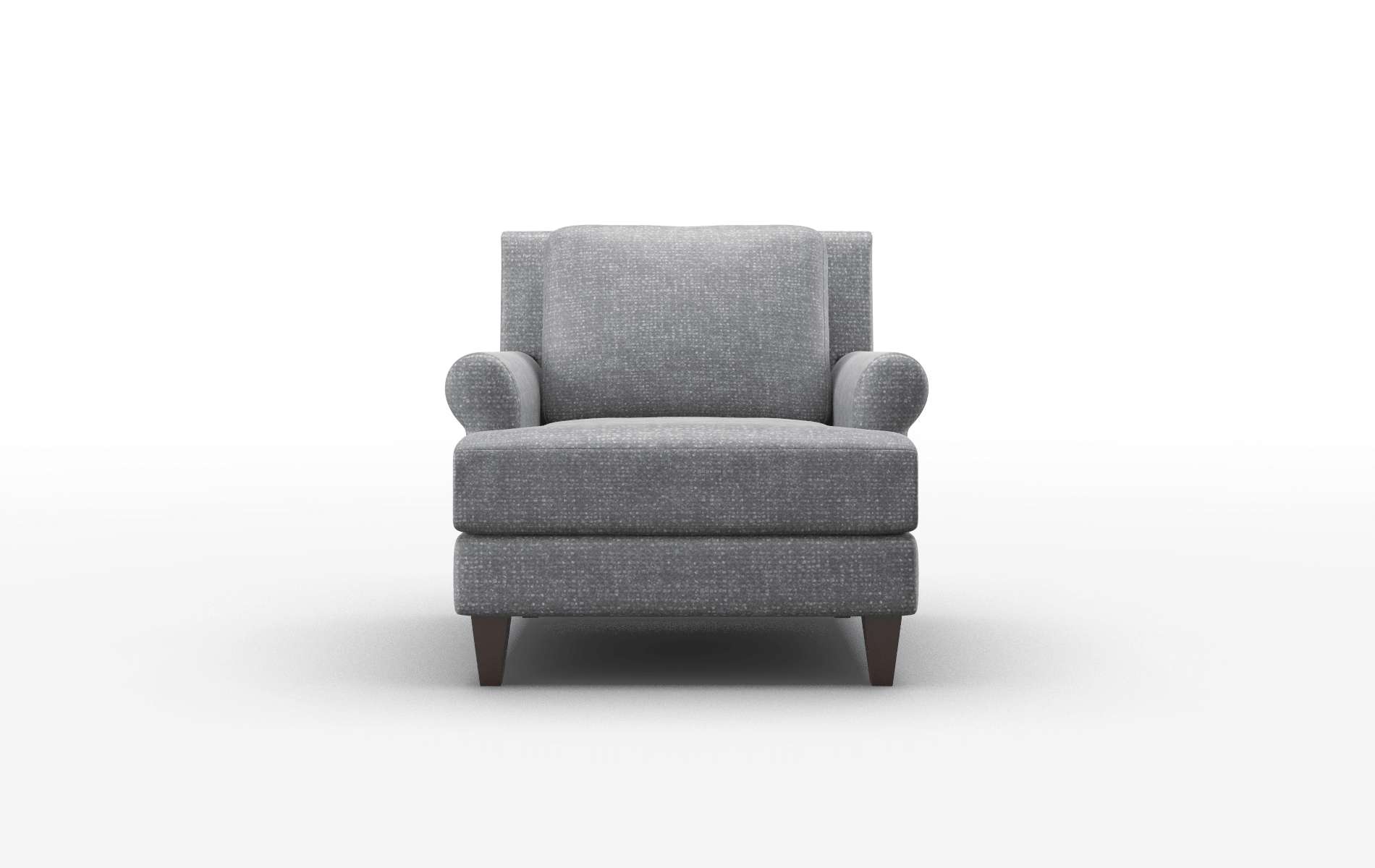 Stockholm Notion Graphite Chair espresso legs 1